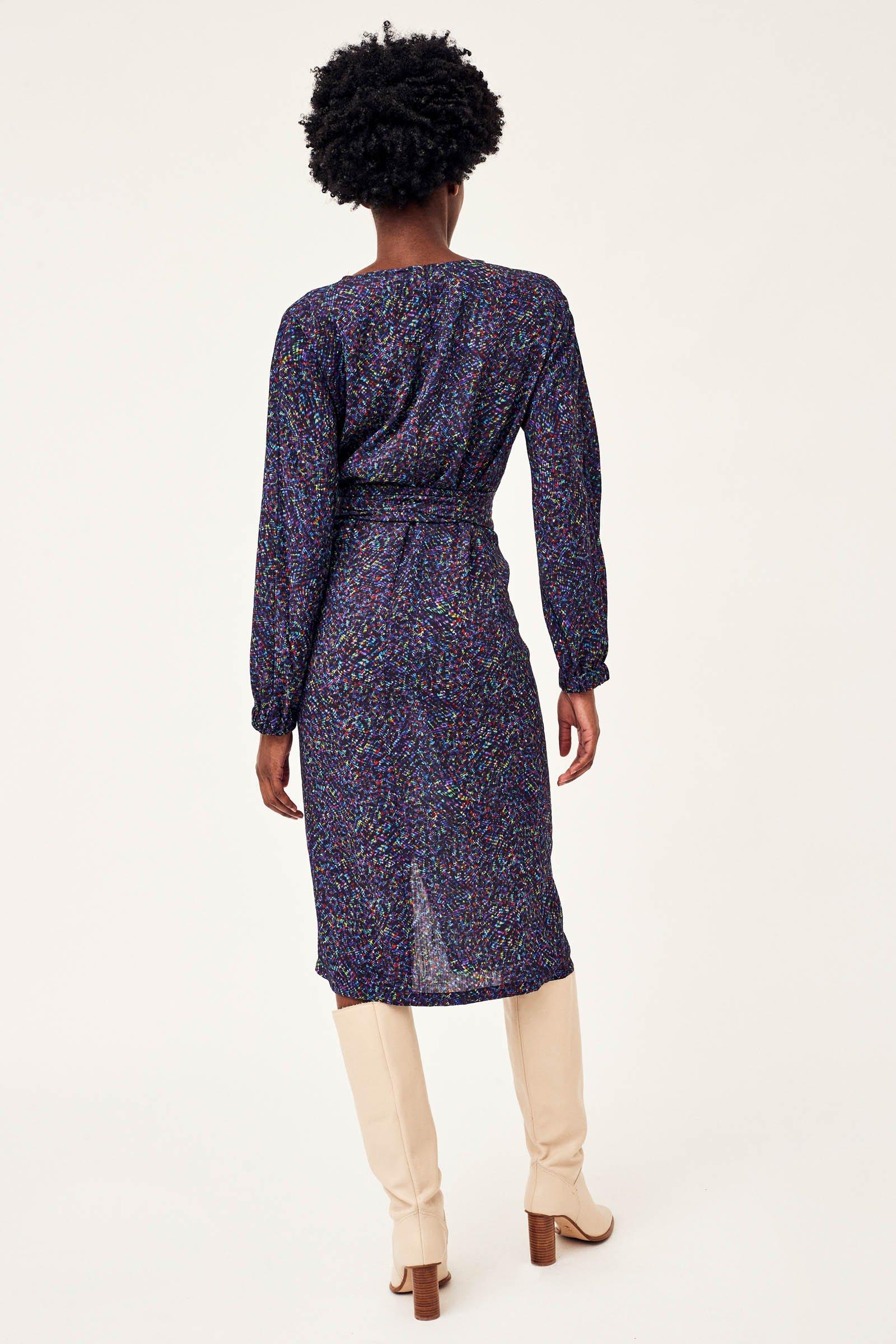 CKS Dames - DRAMALA - robe midi - bleu foncé