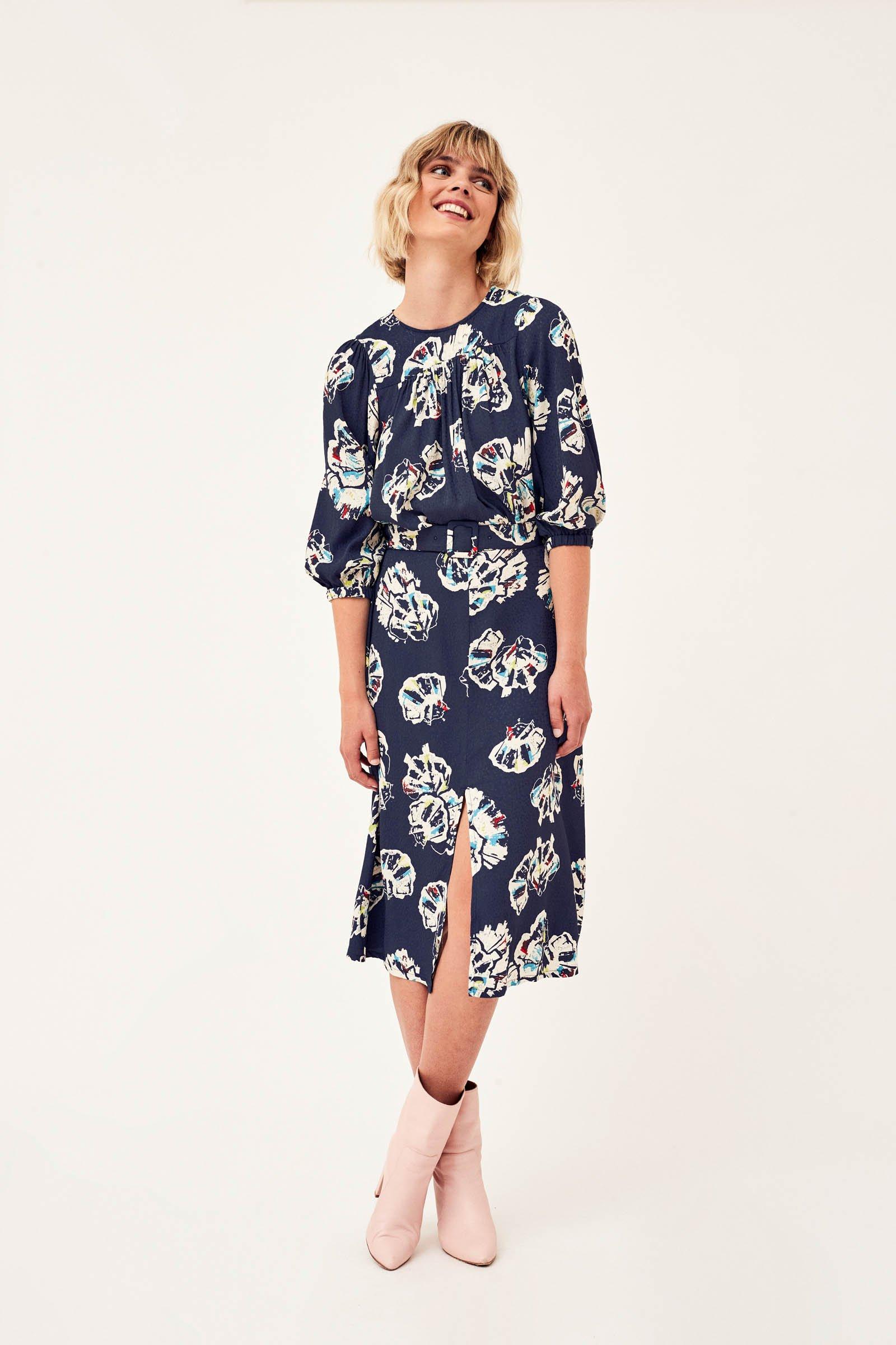 CKS Dames - LONDONS - Midi-Kleid - Mehrfarbig