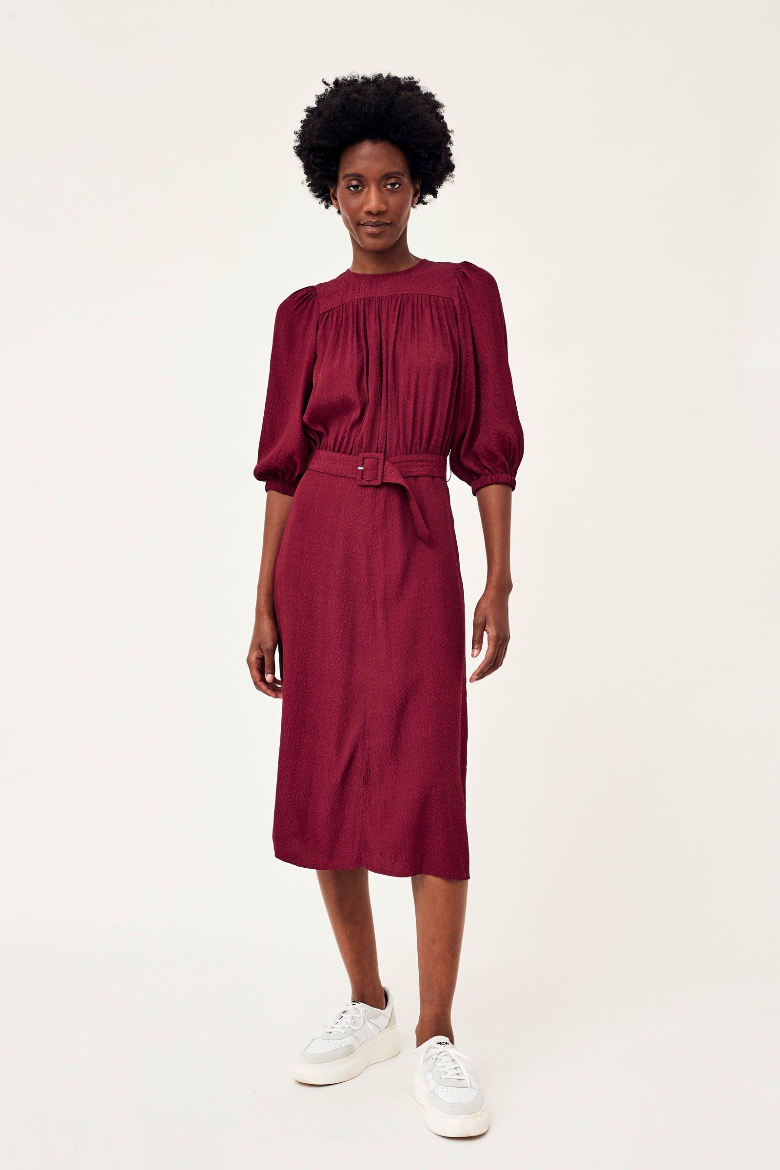 CKS Dames - LONDONS - midi dress - red