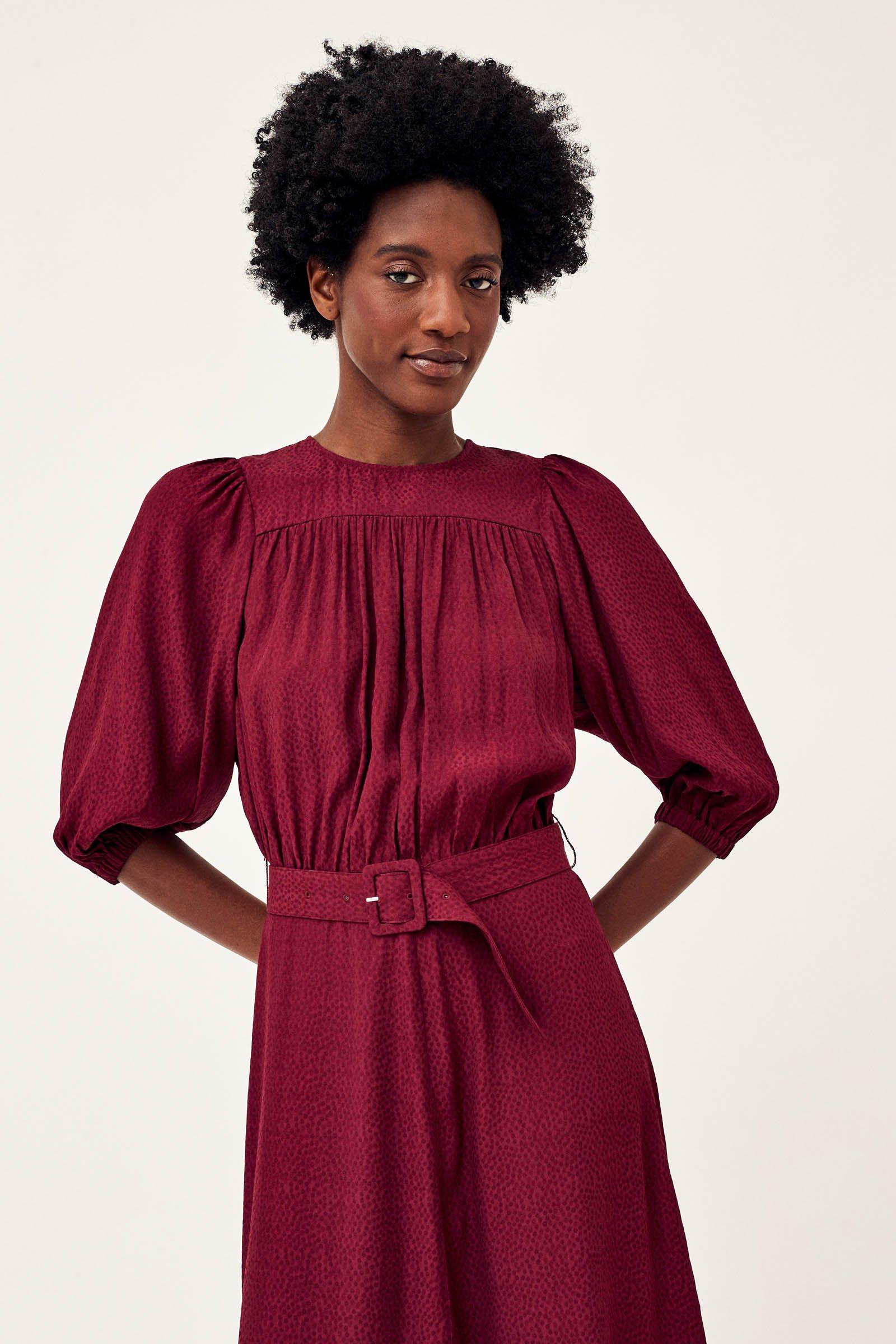 CKS Dames - LONDONS - midi dress - red