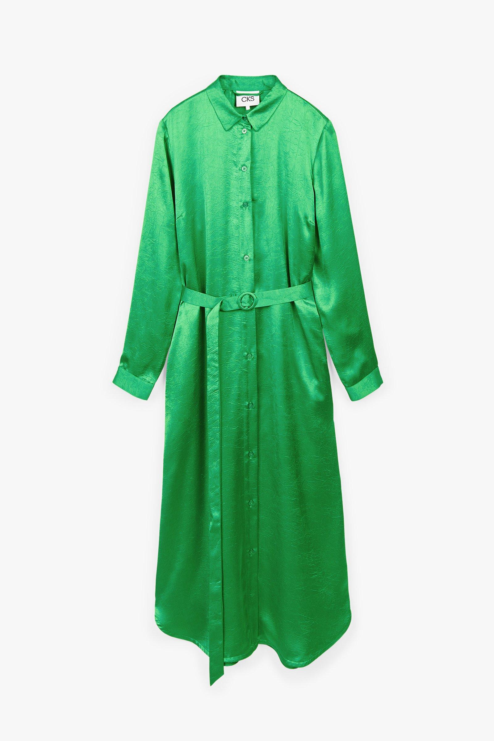 CKS Dames - LAPIS - long dress - bright green