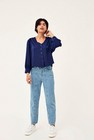 CKS Dames - MICKAS - blouse lange mouwen - donkerblauw