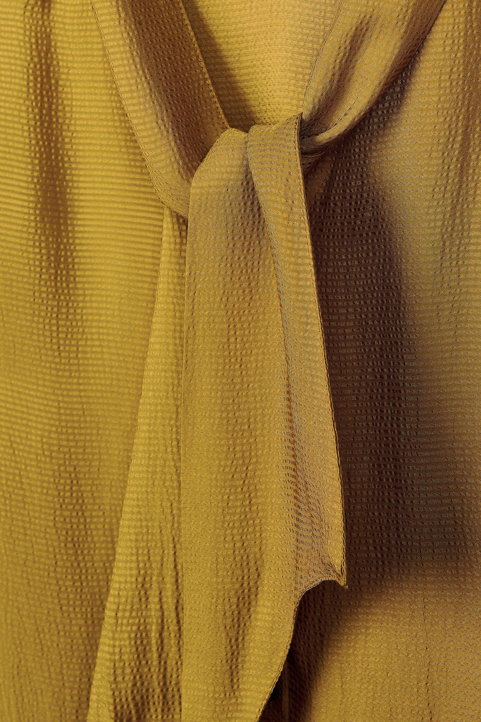 CKS Dames - MICKASSA - blouse short sleeves - dark yellow