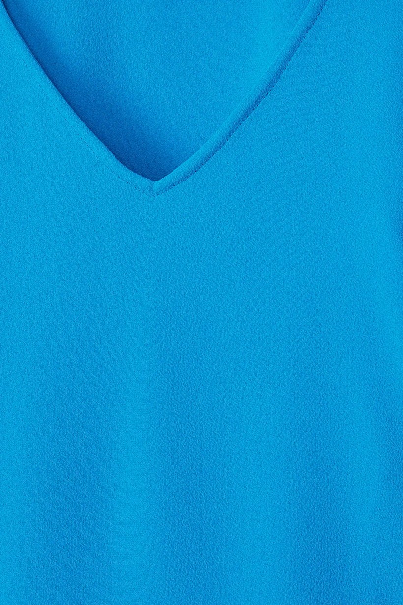 CKS Dames - RIKO - blouse lange mouwen - blauw
