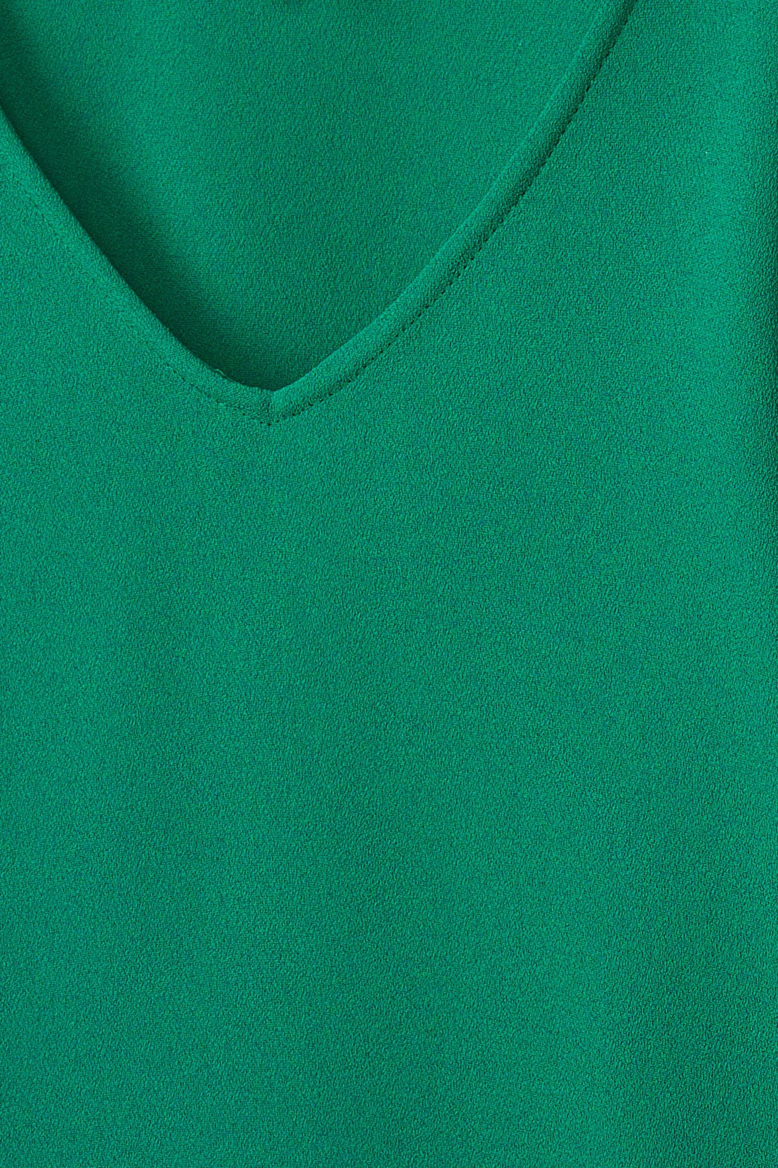 CKS Dames - RIKO - Bluse Kurze Ärmel - Dunkelgrün