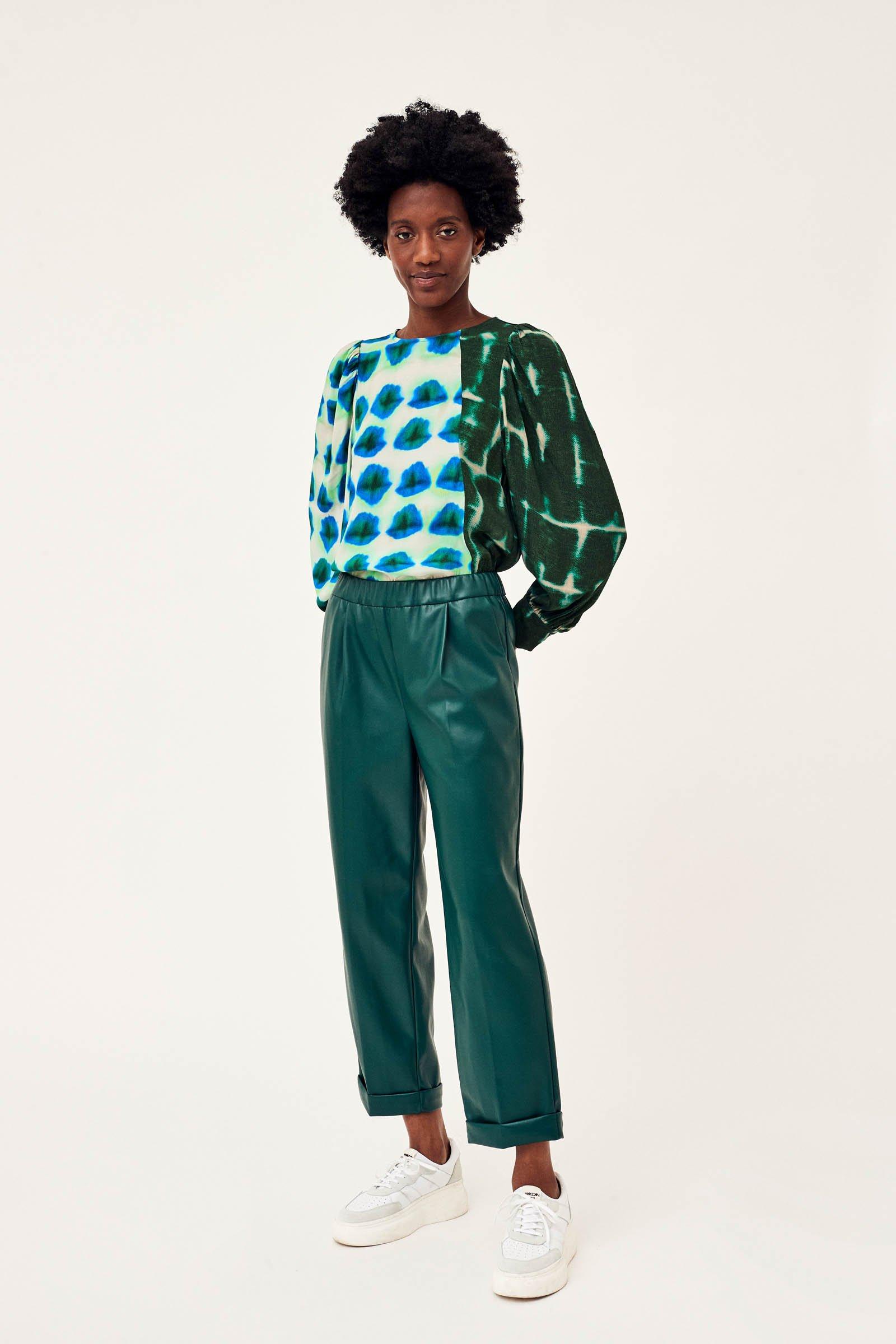 CKS Dames - SAGE - ankle trousers - dark green