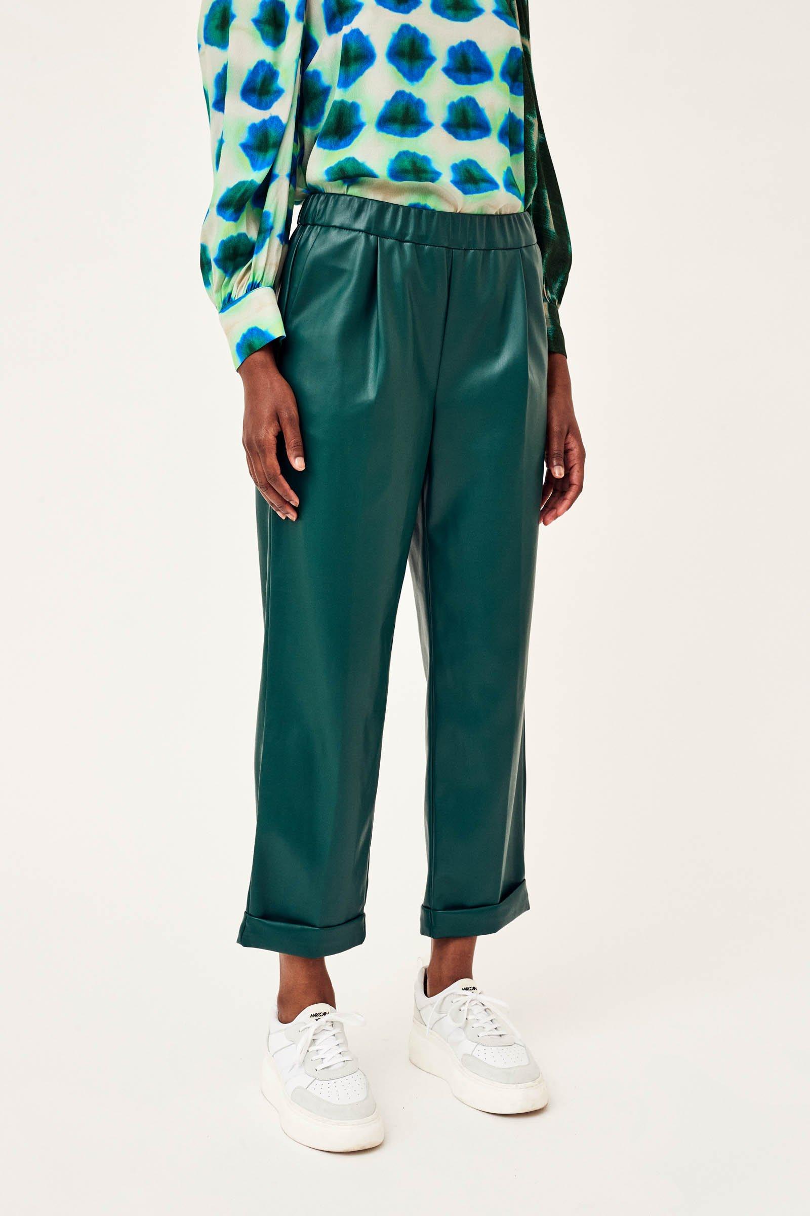 CKS Dames - SAGE - ankle trousers - dark green