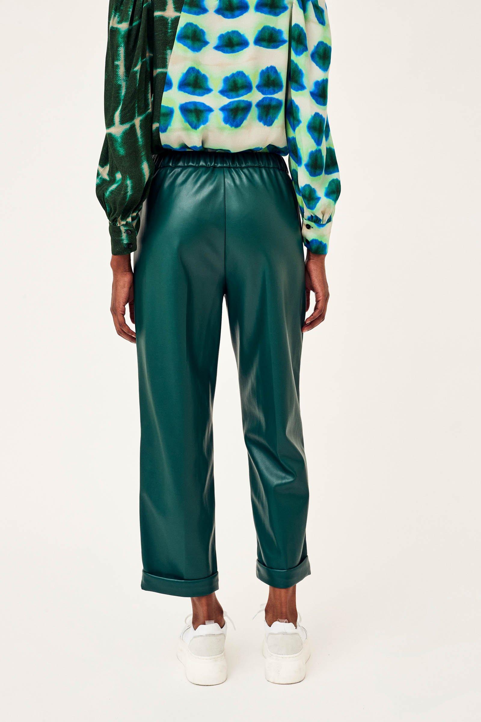 CKS Dames - SAGE - ankle trousers - dark green