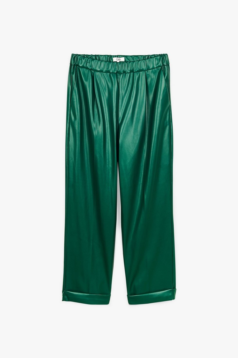CKS Dames - SAGE - ankle trousers - dark green