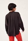 CKS Dames - WAZNA - blouse short sleeves - dark brown