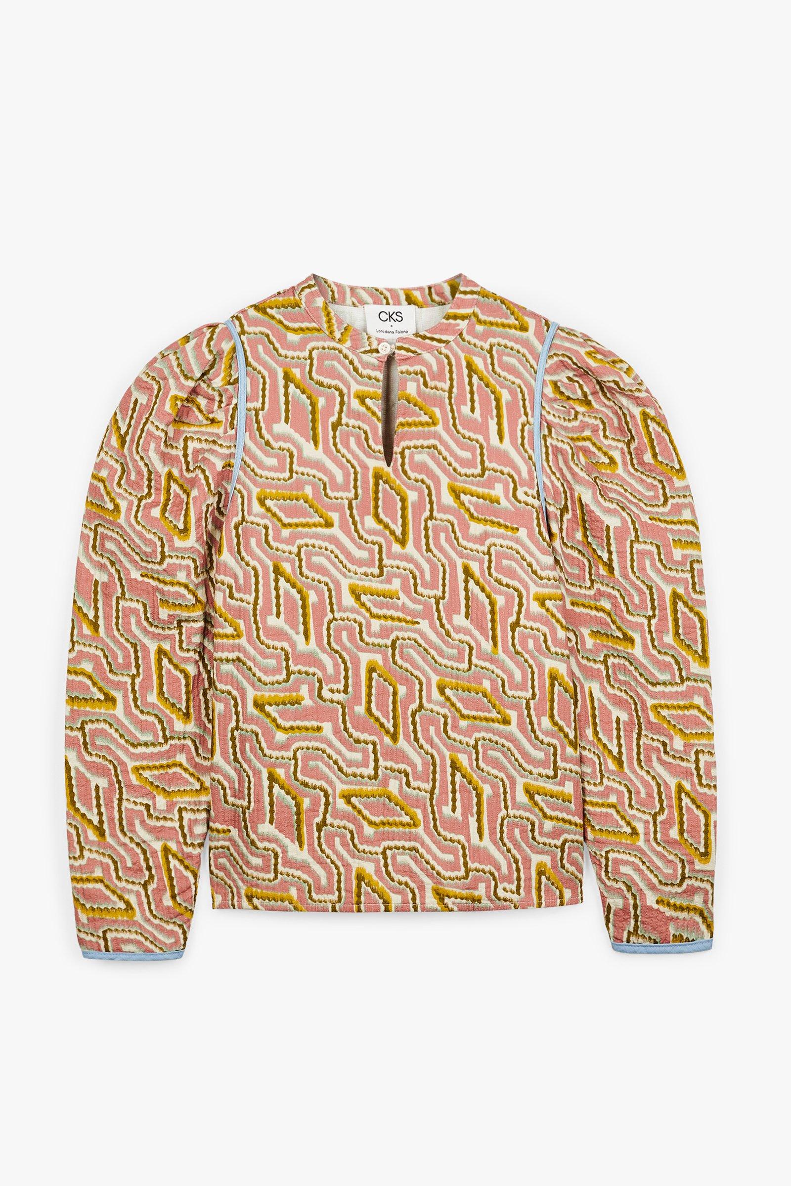CKS Dames - AVERYS - blouse korte mouwen - roze