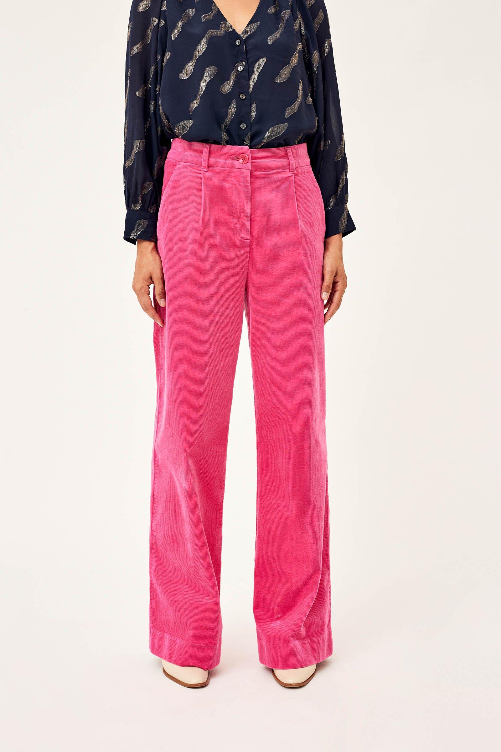 CKS Dames - RODA - long trouser - bright pink