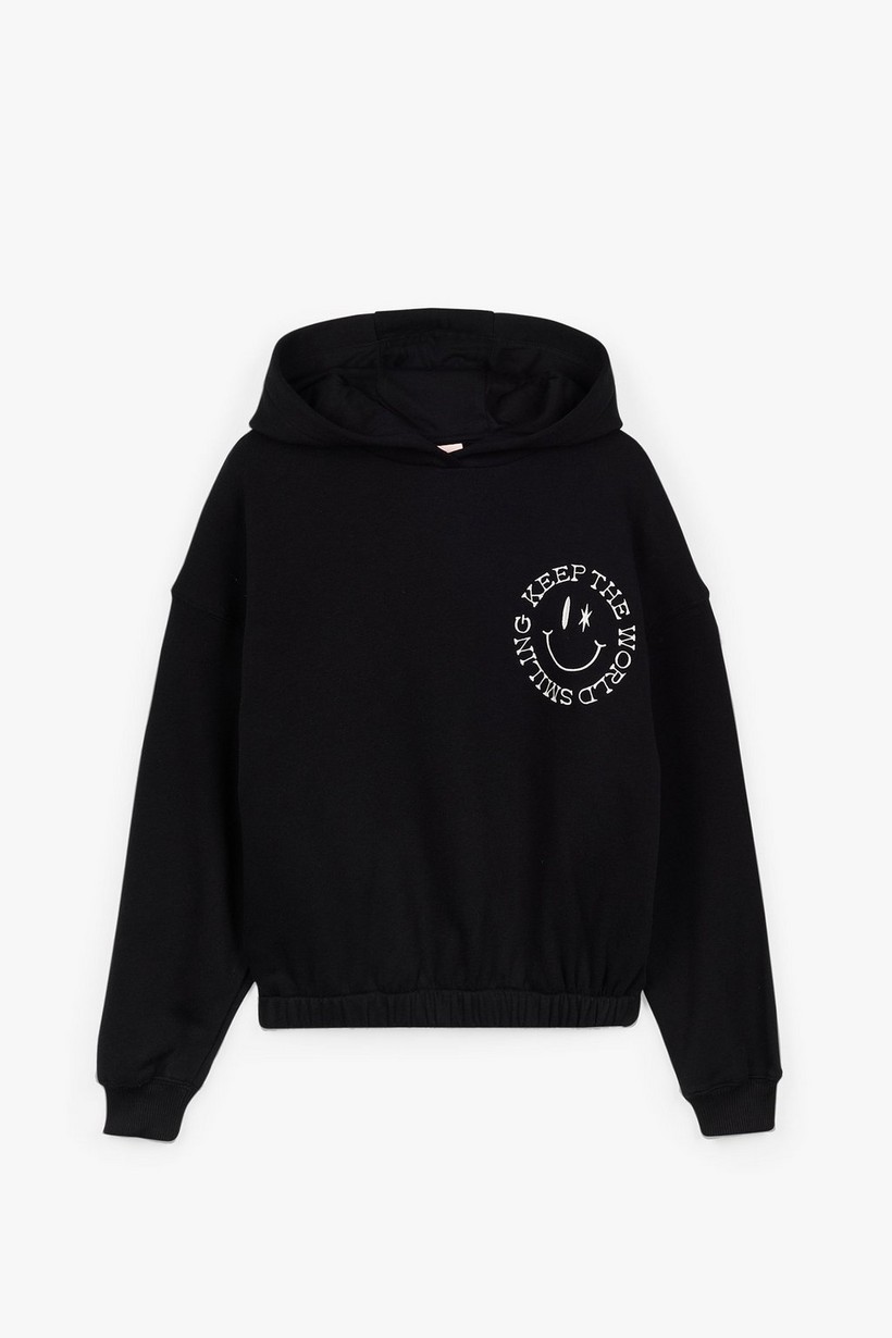 CKS Teens - JUICE - sweatshirt à capuche - noir