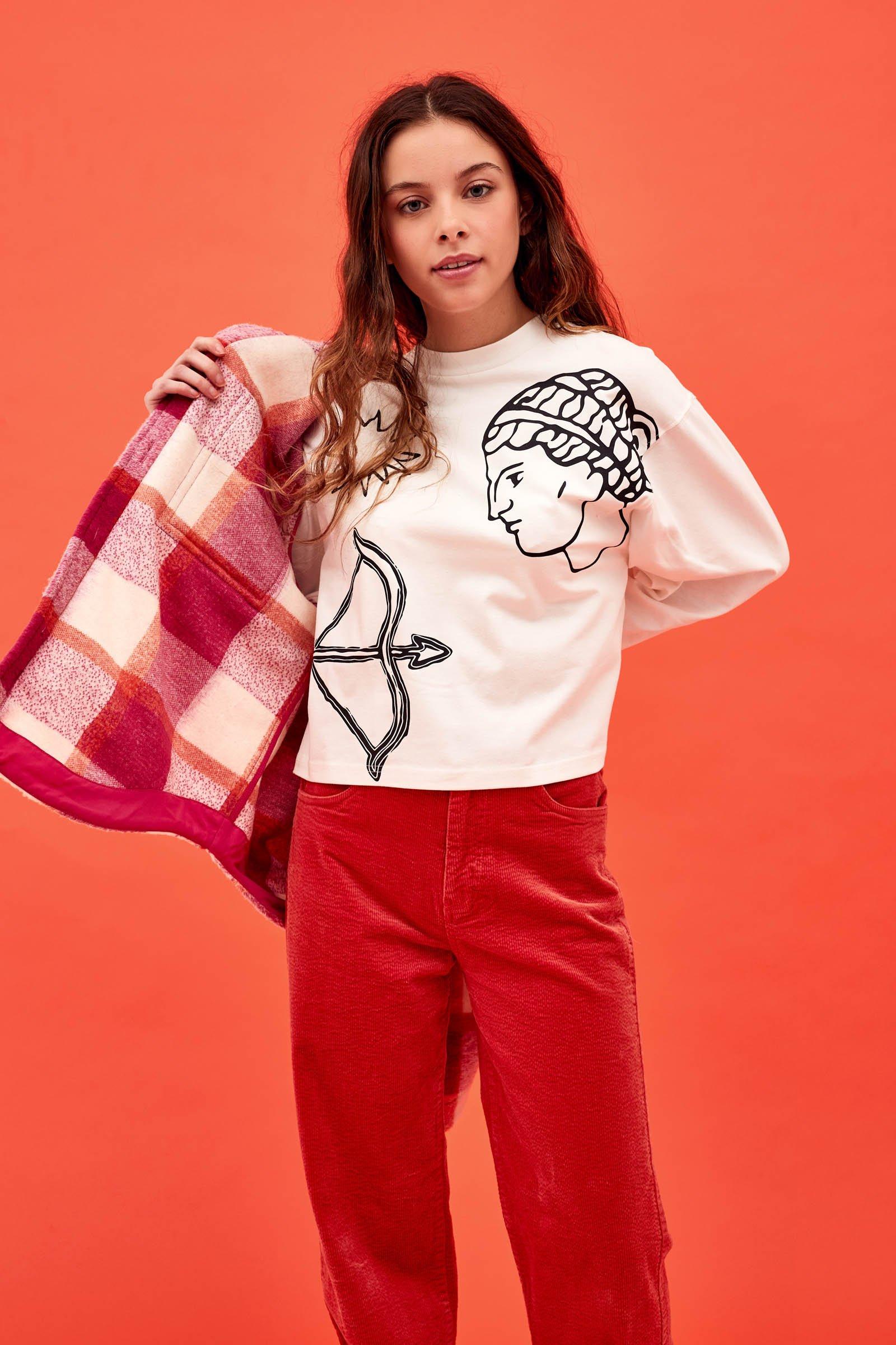 CKS Teens - PALA - t-shirt à manches longues - blanc