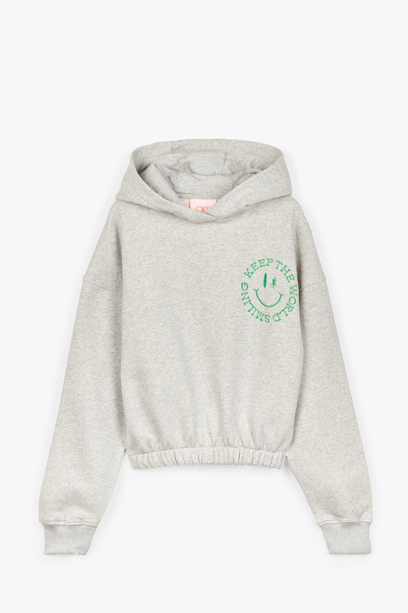 CKS Teens - JUICE - Kapuzenpullover - Hellgrau