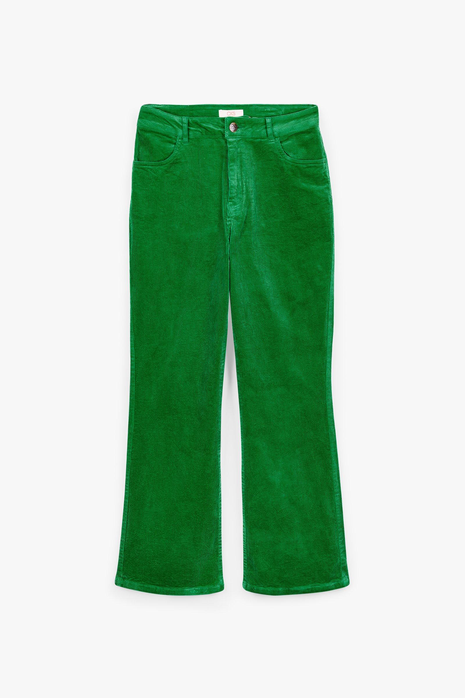 CKS Teens - GLIMMERFLARE - Lange Hose - Grün