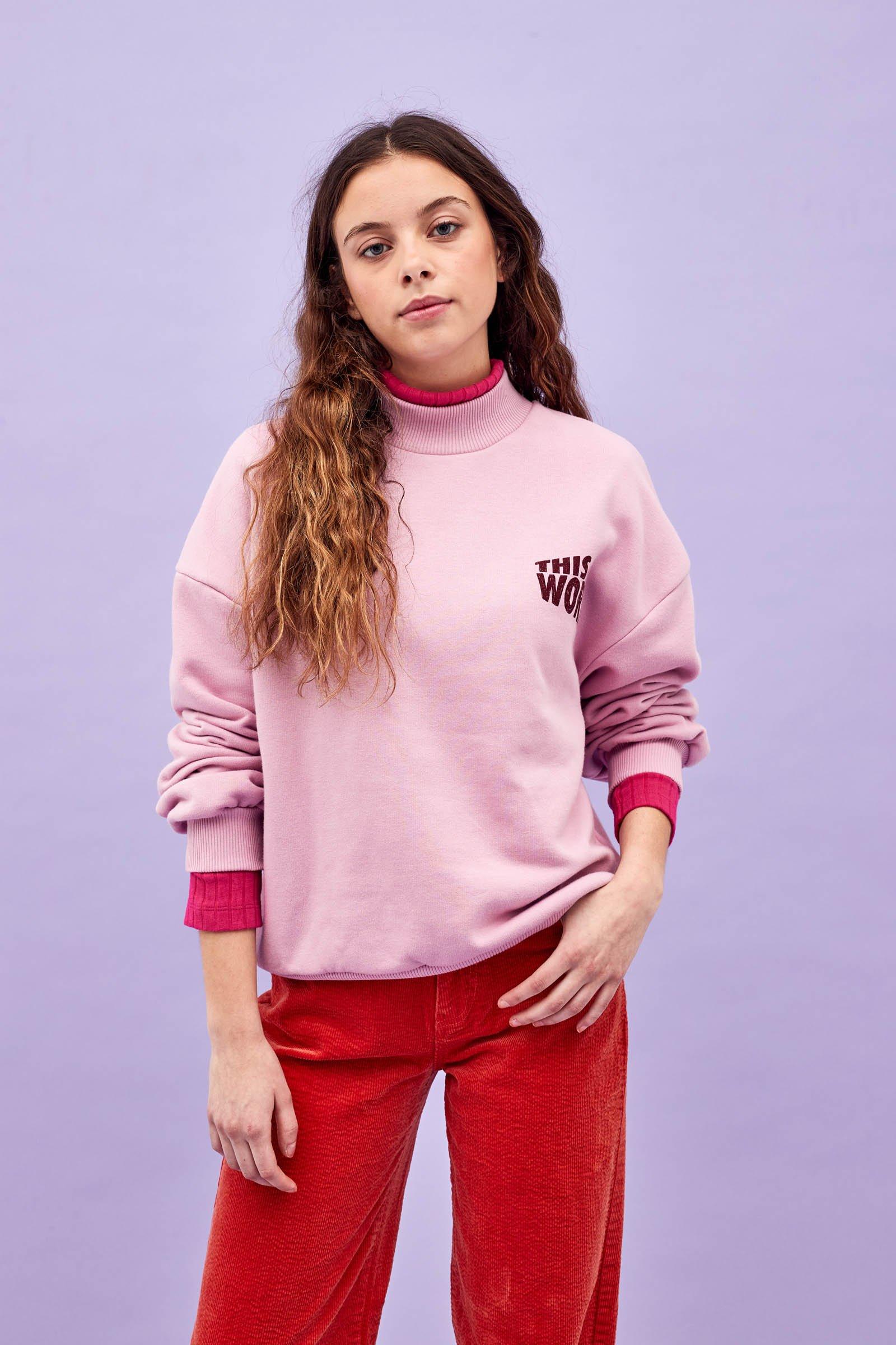 CKS Teens - EVE - sweatshirt - rose clair