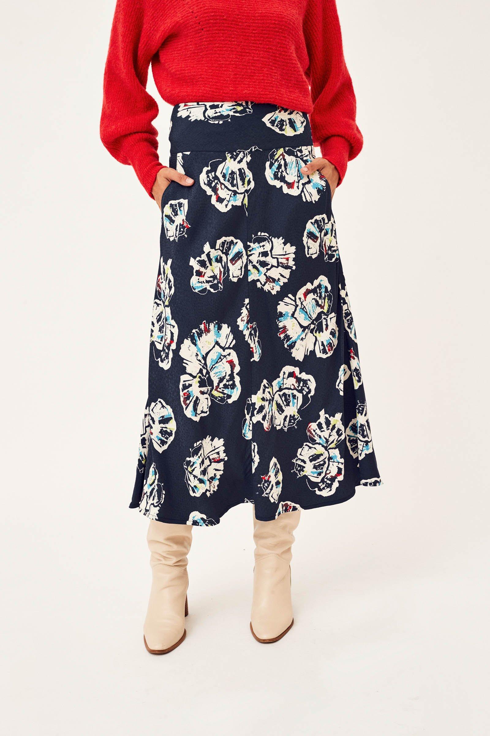 CKS Dames - SAWINA - midi skirt - multicolor