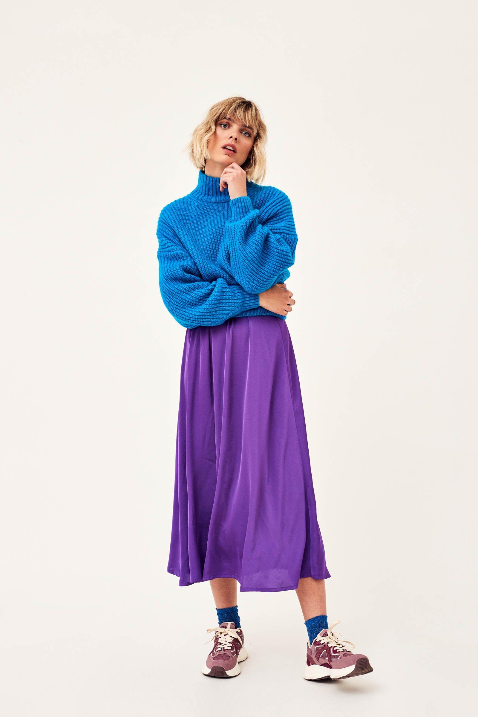 CKS Dames - WIMBLEDON - long dress - purple