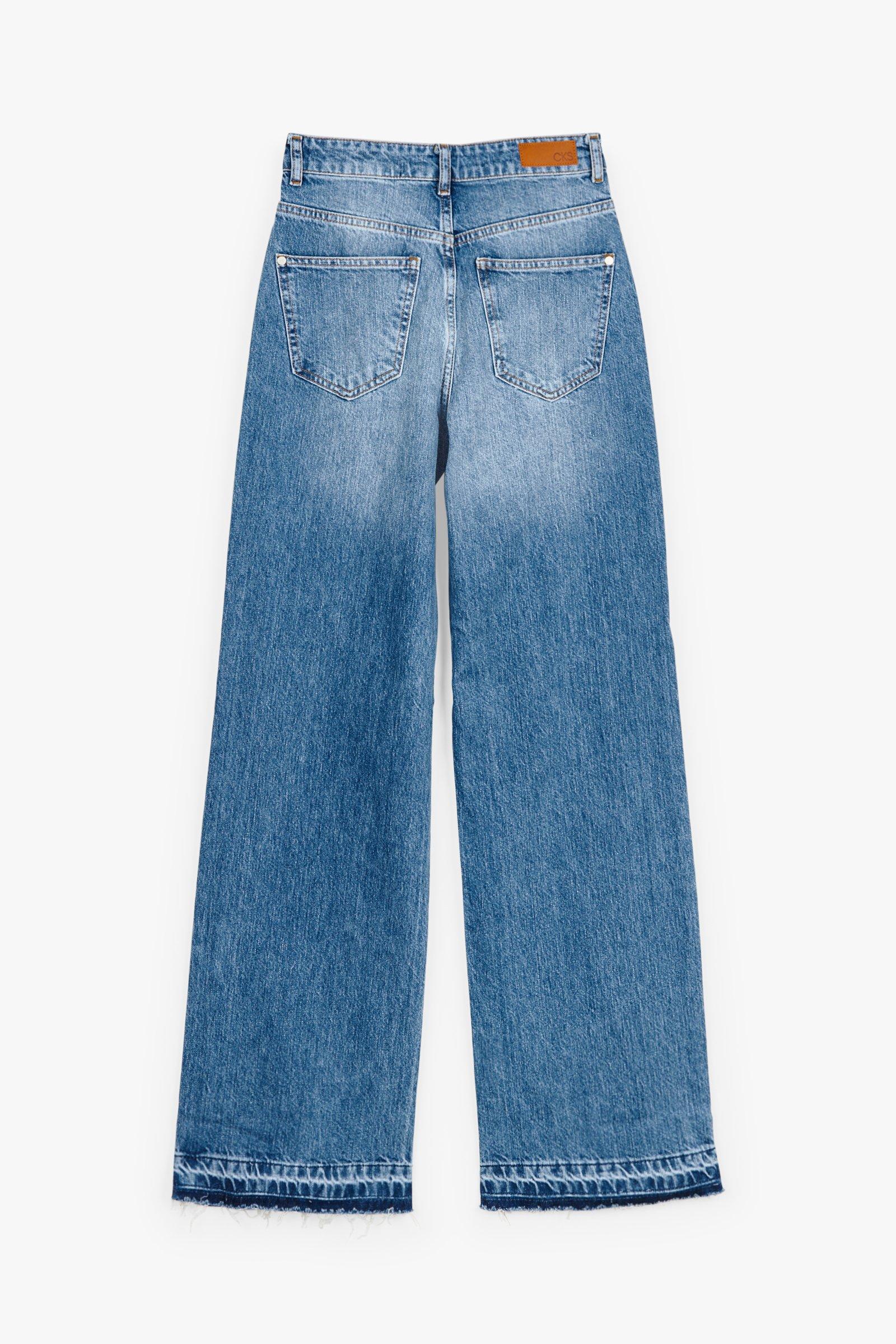CKS Dames - RILKA - lange jeans - blauw