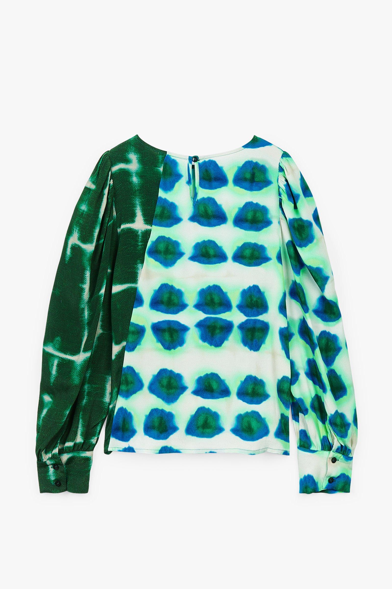 CKS Dames - AVORYS - blouse korte mouwen - khaki