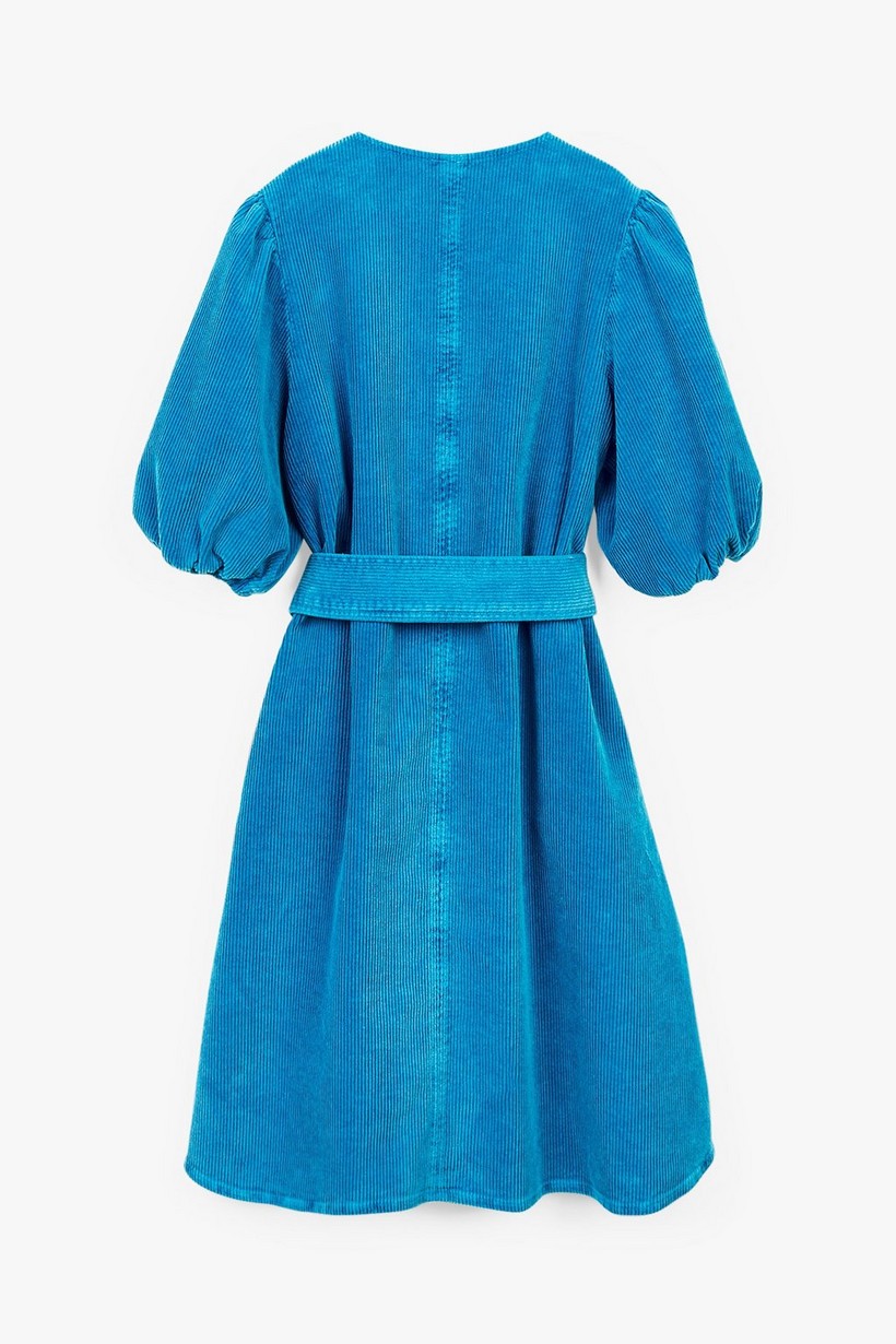 CKS Dames - ELLYS - korte jurk - blauw