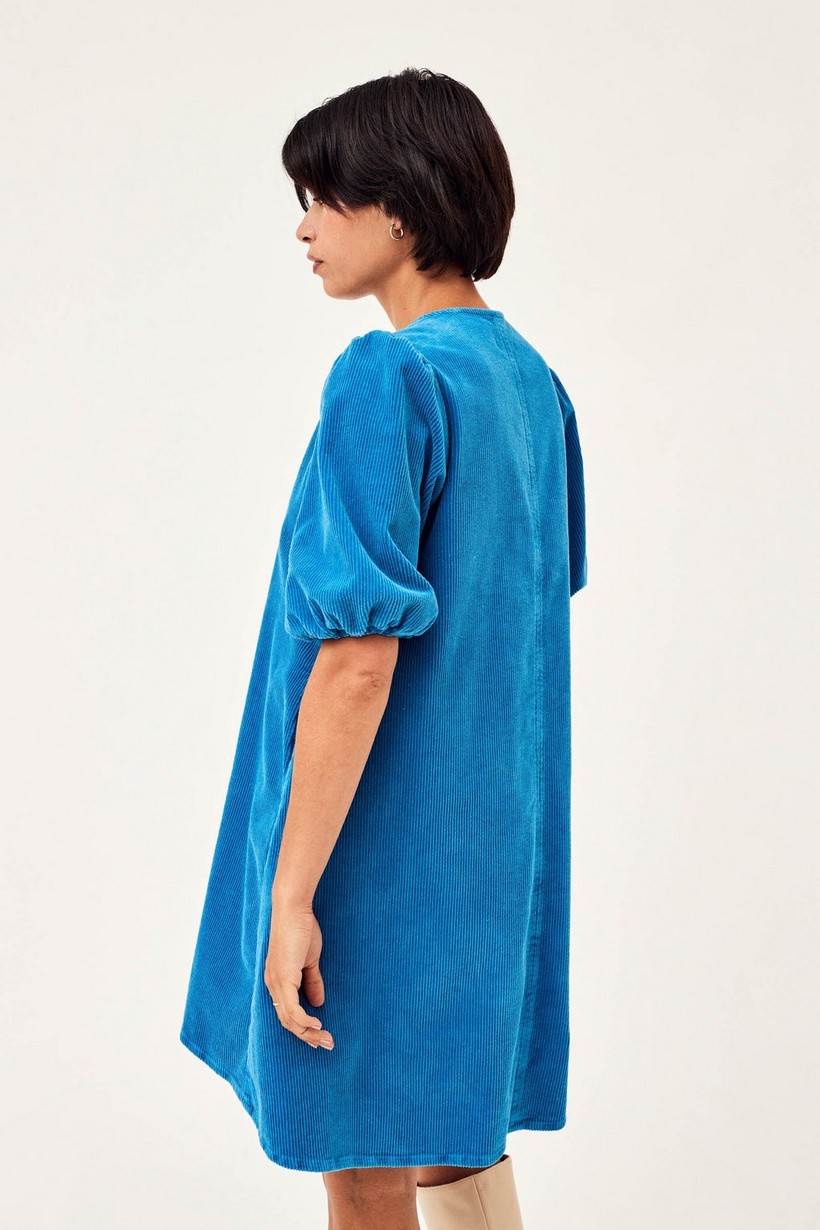 CKS Dames - ELLYS - korte jurk - blauw
