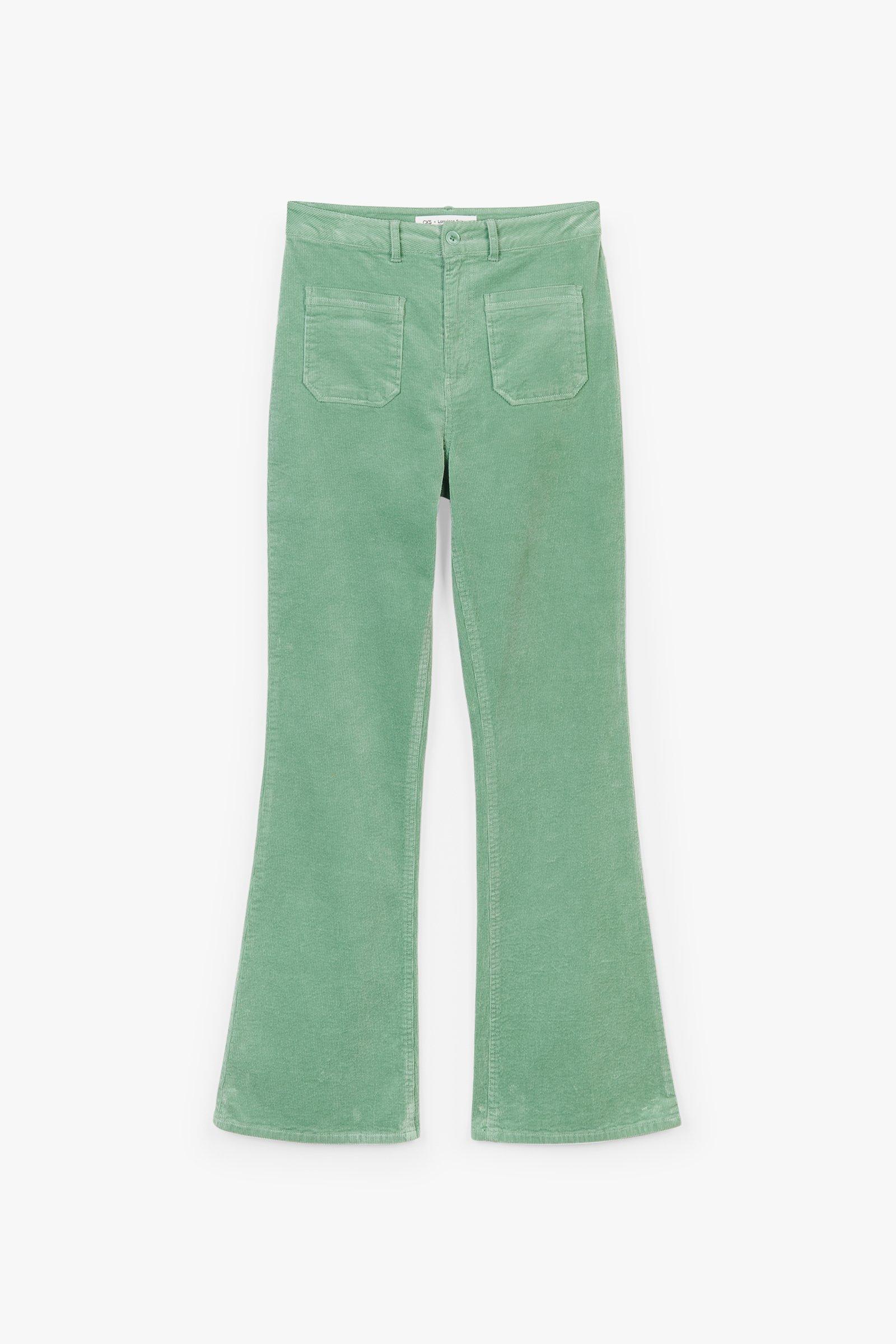 CKS Dames - AUTUMN - Lange Hose - Grün