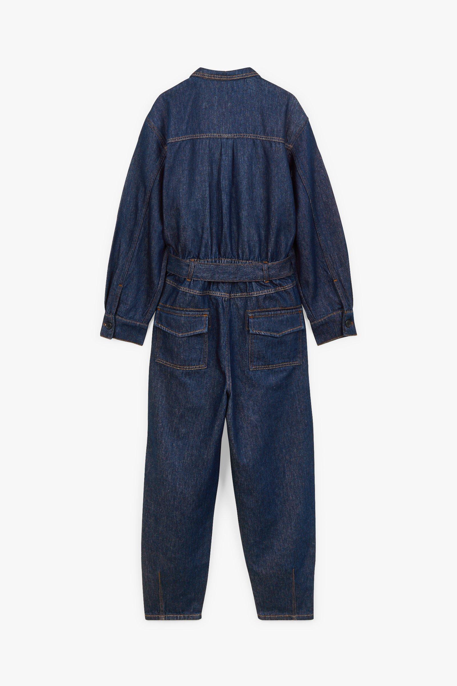 CKS Dames - ESCHE - jumpsuit - donkerblauw