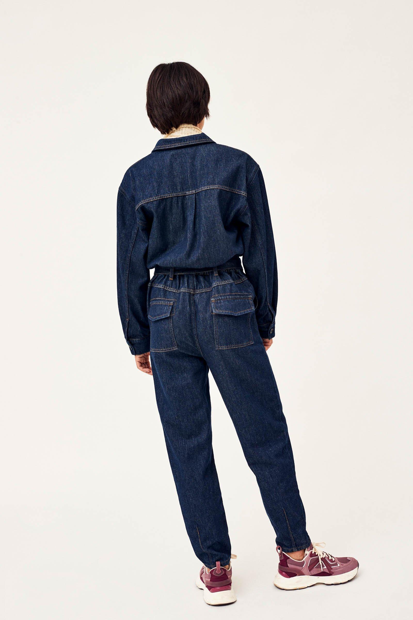 CKS Dames - ESCHE - jumpsuit - donkerblauw