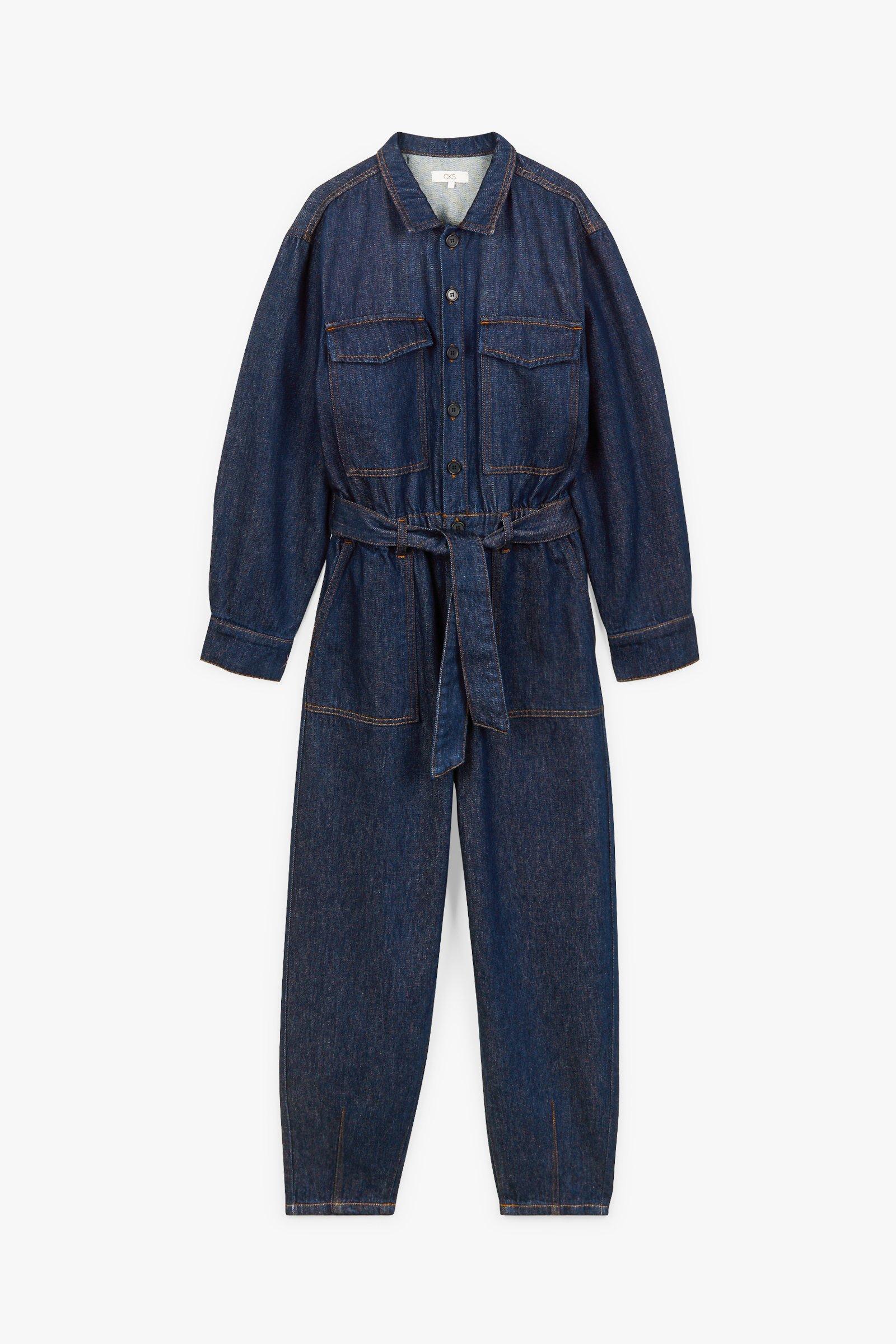 CKS Dames - ESCHE - jumpsuit - donkerblauw