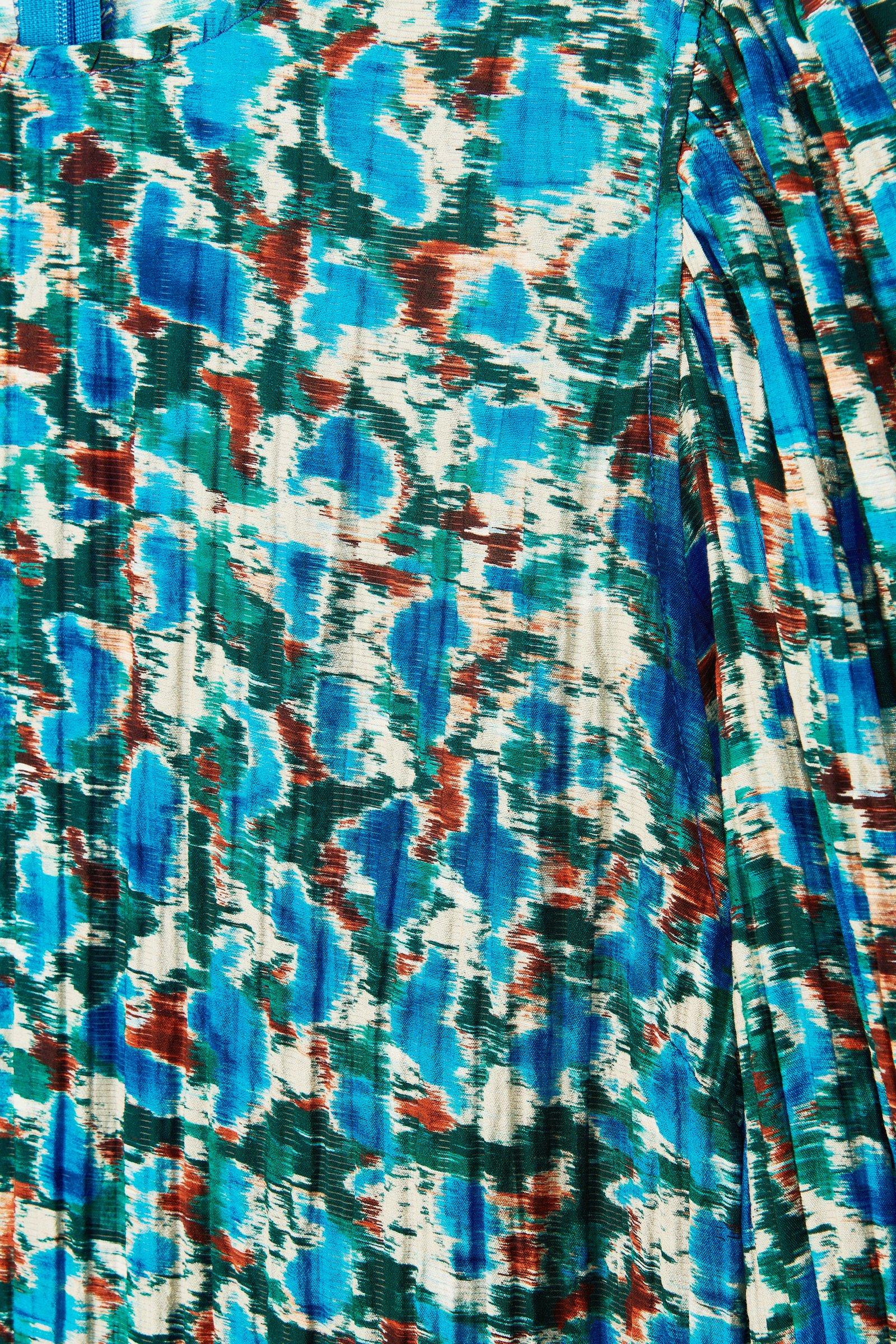 CKS Dames - WULAN - Bluse Kurze Ärmel - Blau