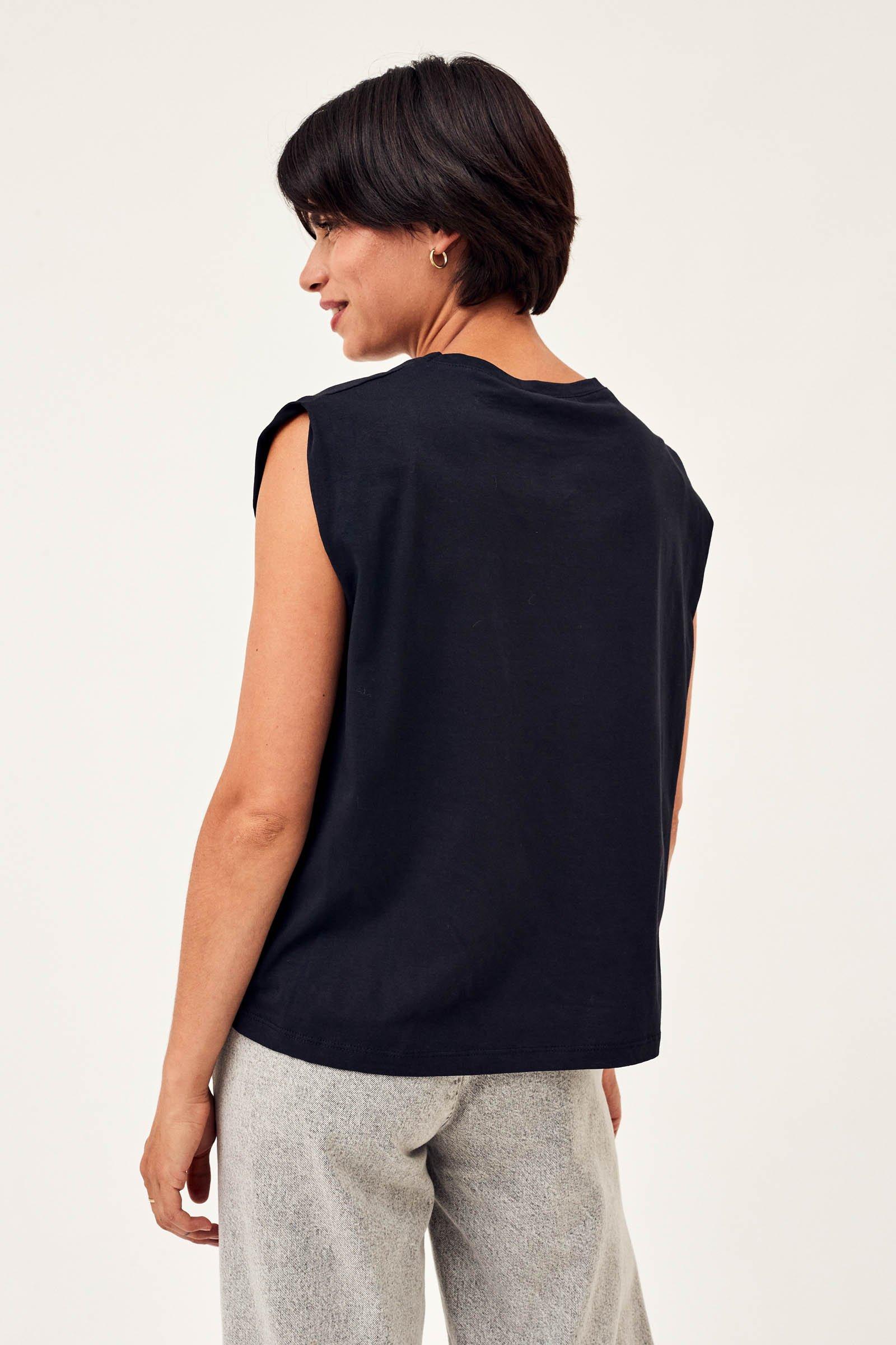 CKS Dames - SELDA - top sans manches - bleu foncé