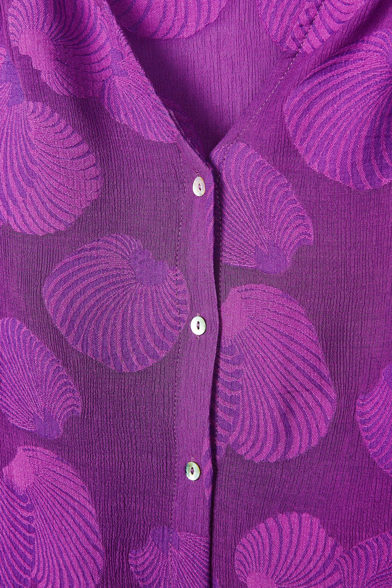 CKS Dames - MICKAS - Bluse Kurze Ärmel - Violett