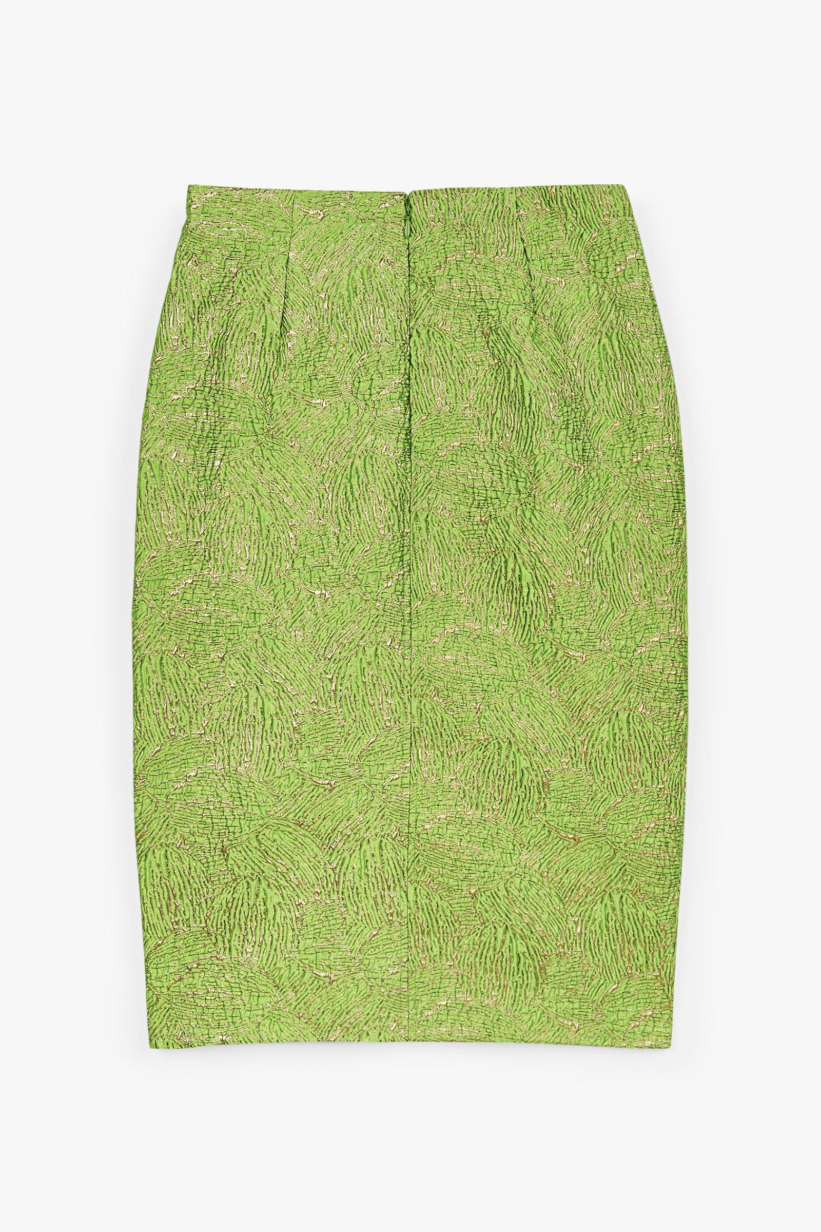 CKS Dames - ANNABELLE - midi skirt - light green