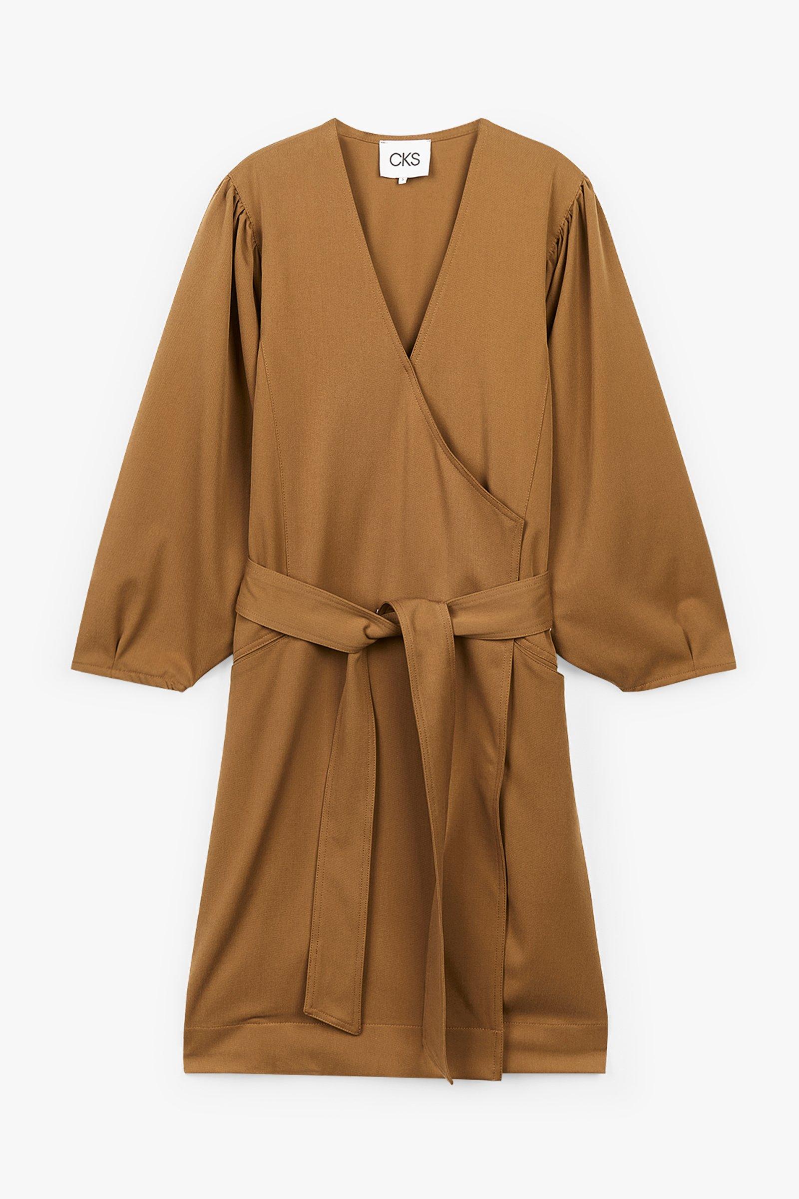 CKS Dames - CARMEN - korte jurk - khaki
