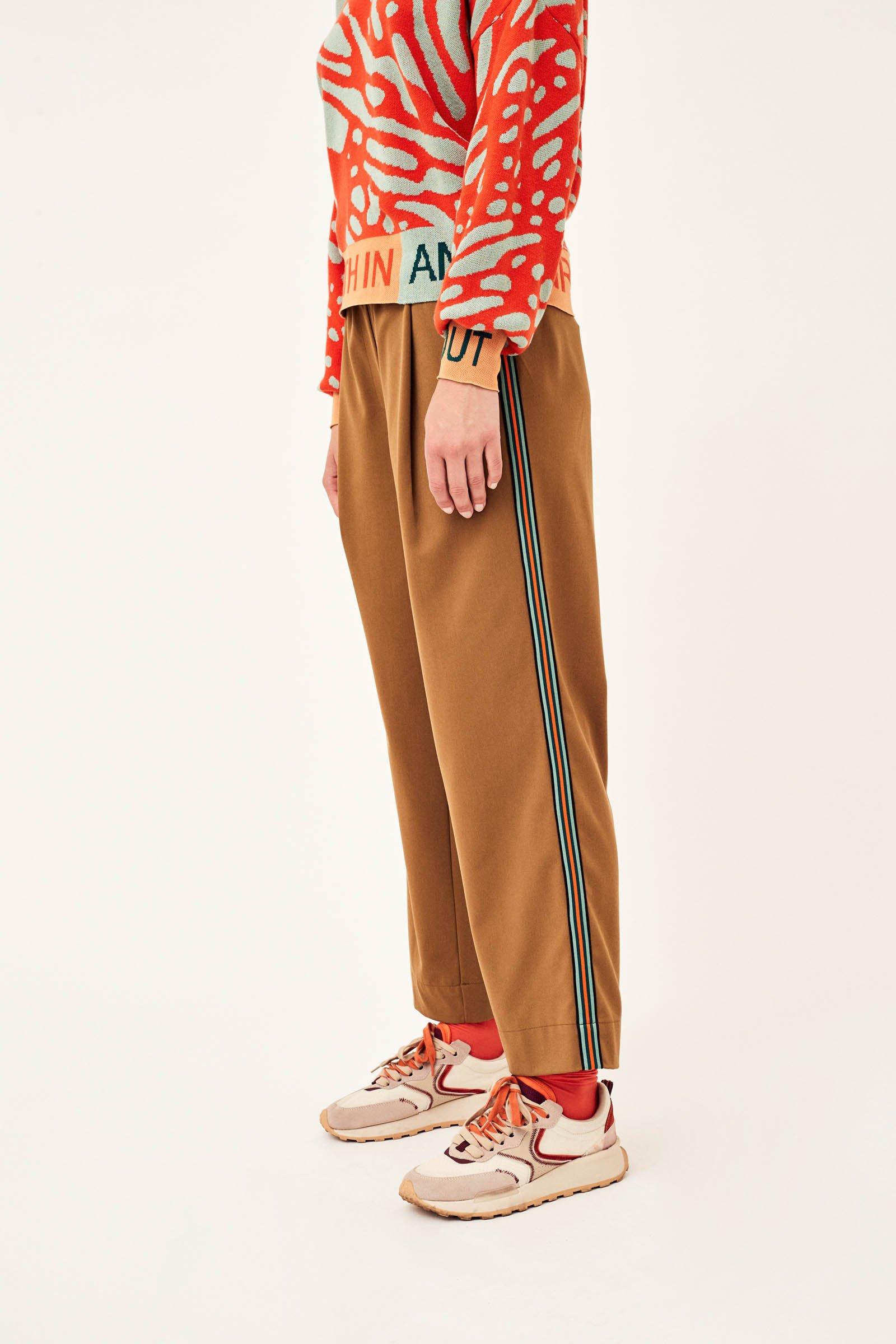 CKS Dames - SAGES - ankle trousers - brown