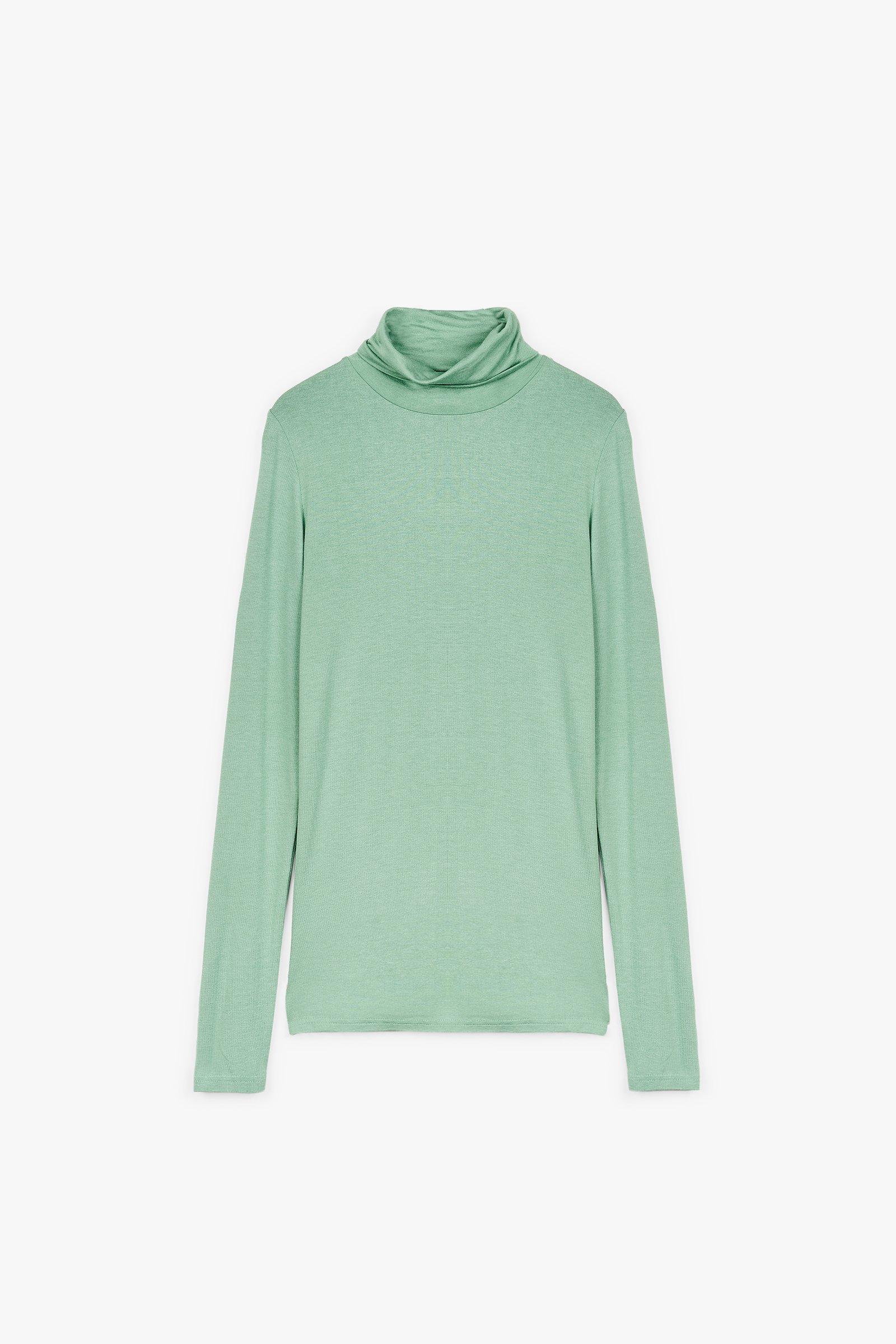 CKS Dames - IRISSA - turtleneck - green