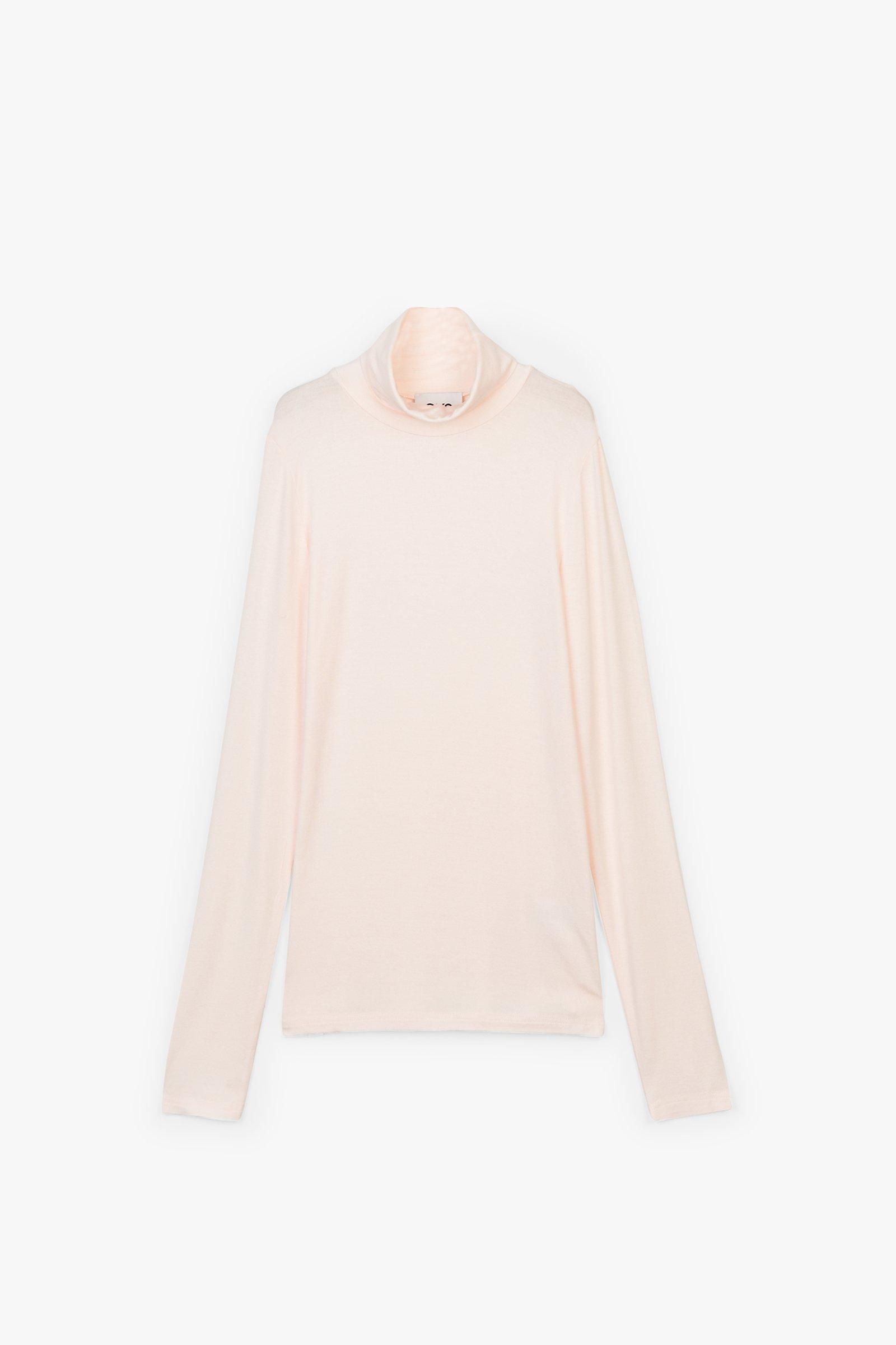 CKS Dames - IRISSA - turtleneck - dark pink