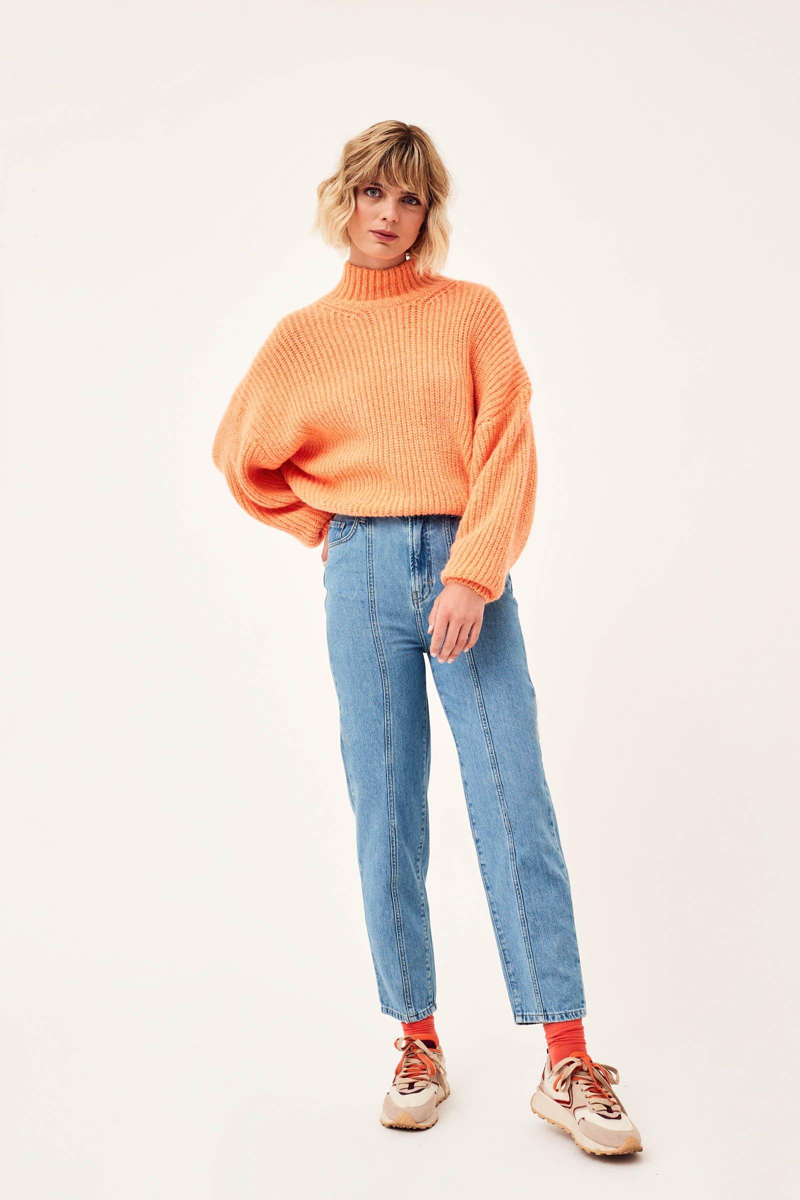 CKS Dames - RUMER - rollneck - orange