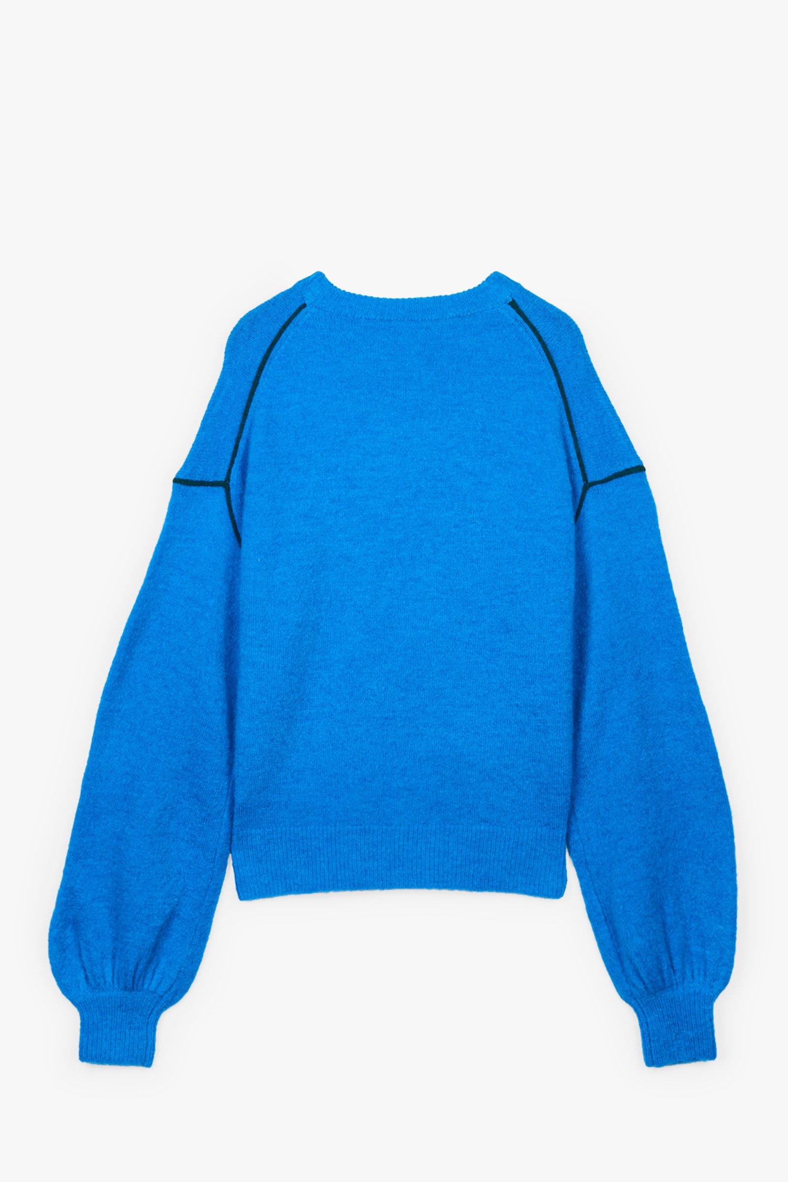 CKS Dames - PRELU - pullover - bleu