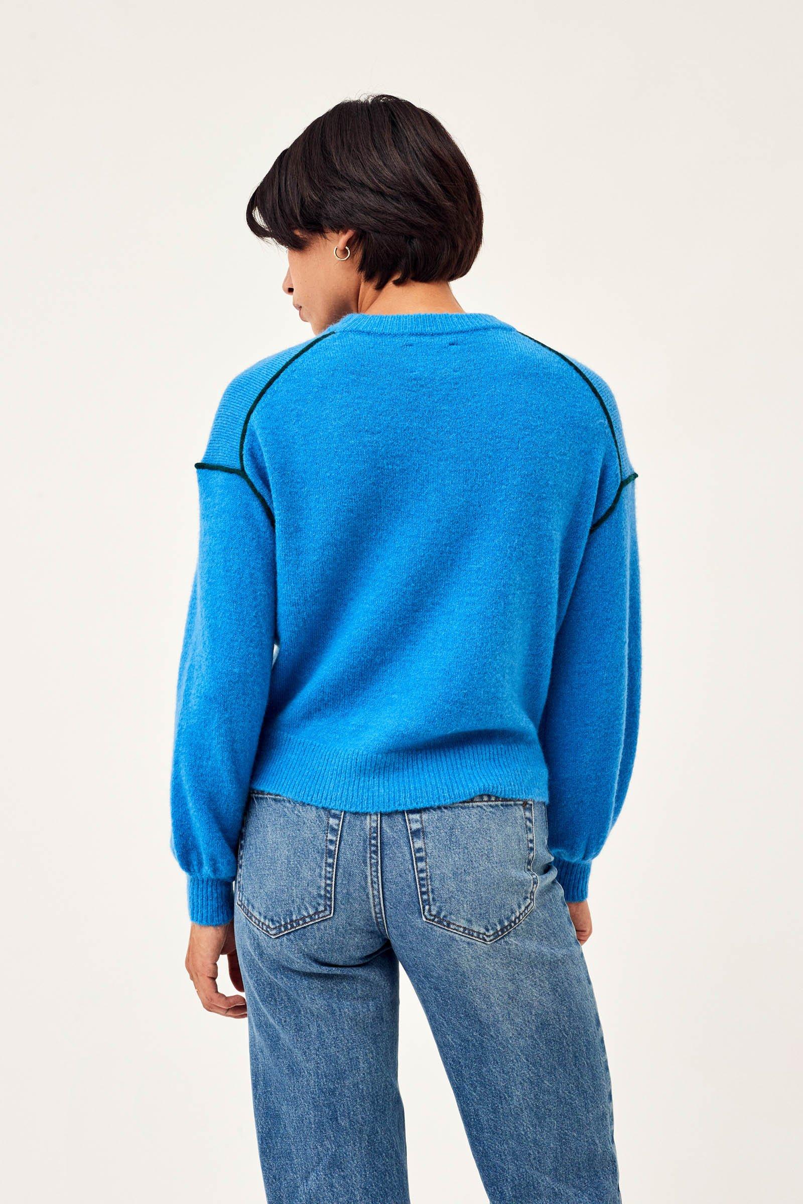 CKS Dames - PRELU - pullover - bleu