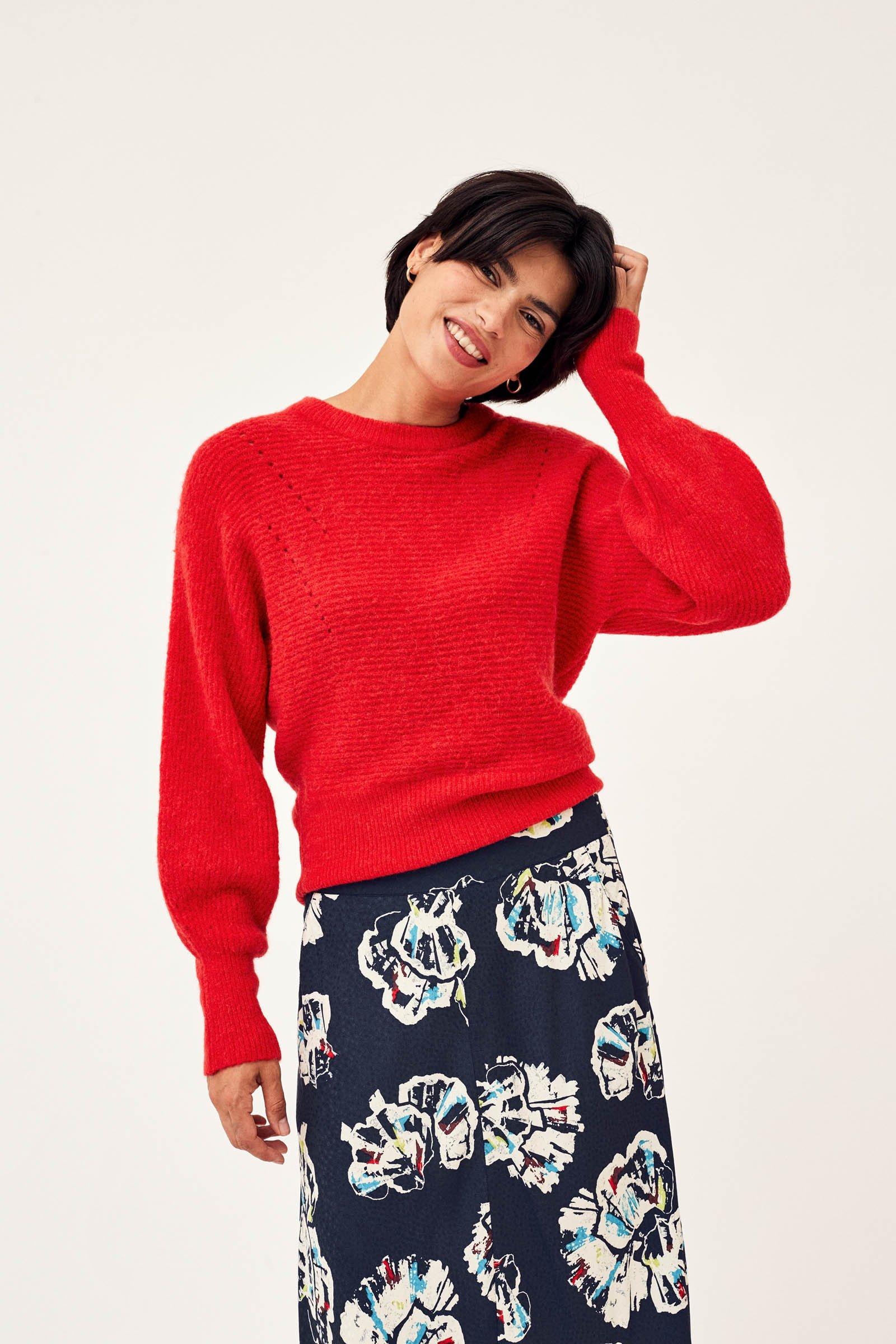 CKS Dames - PROUD - Pullover - Rot