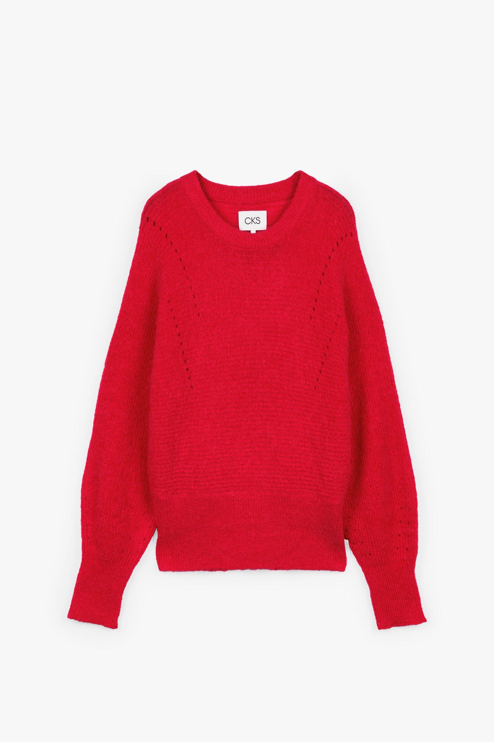 CKS Dames - PROUD - Pullover - Rot