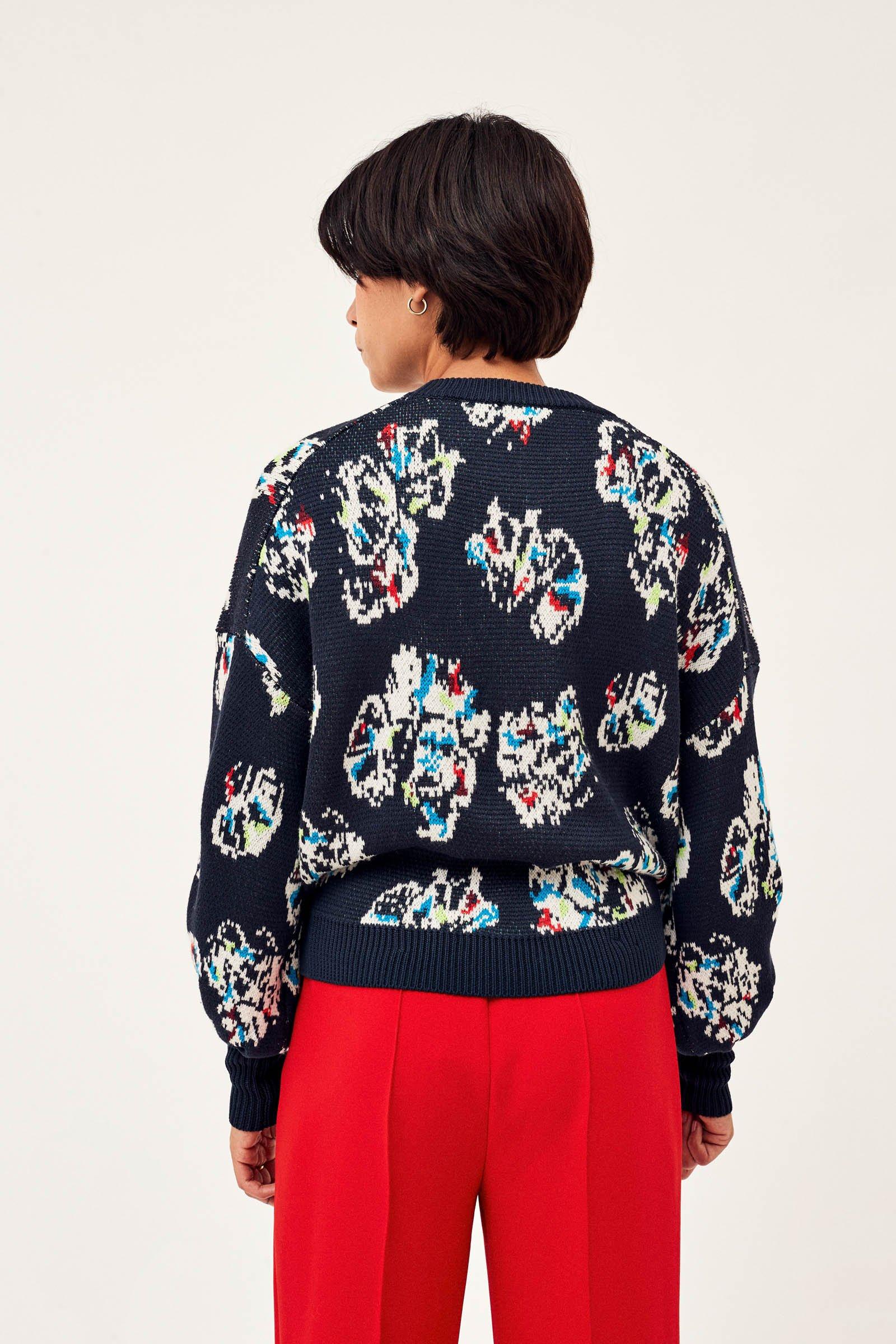 CKS Dames - GALLES - Pullover - Dunkelblau