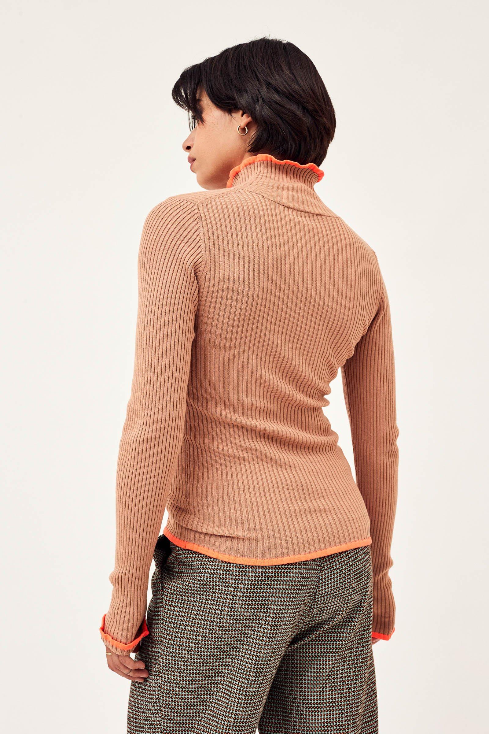 CKS Dames - GALANT - rollneck - dark green
