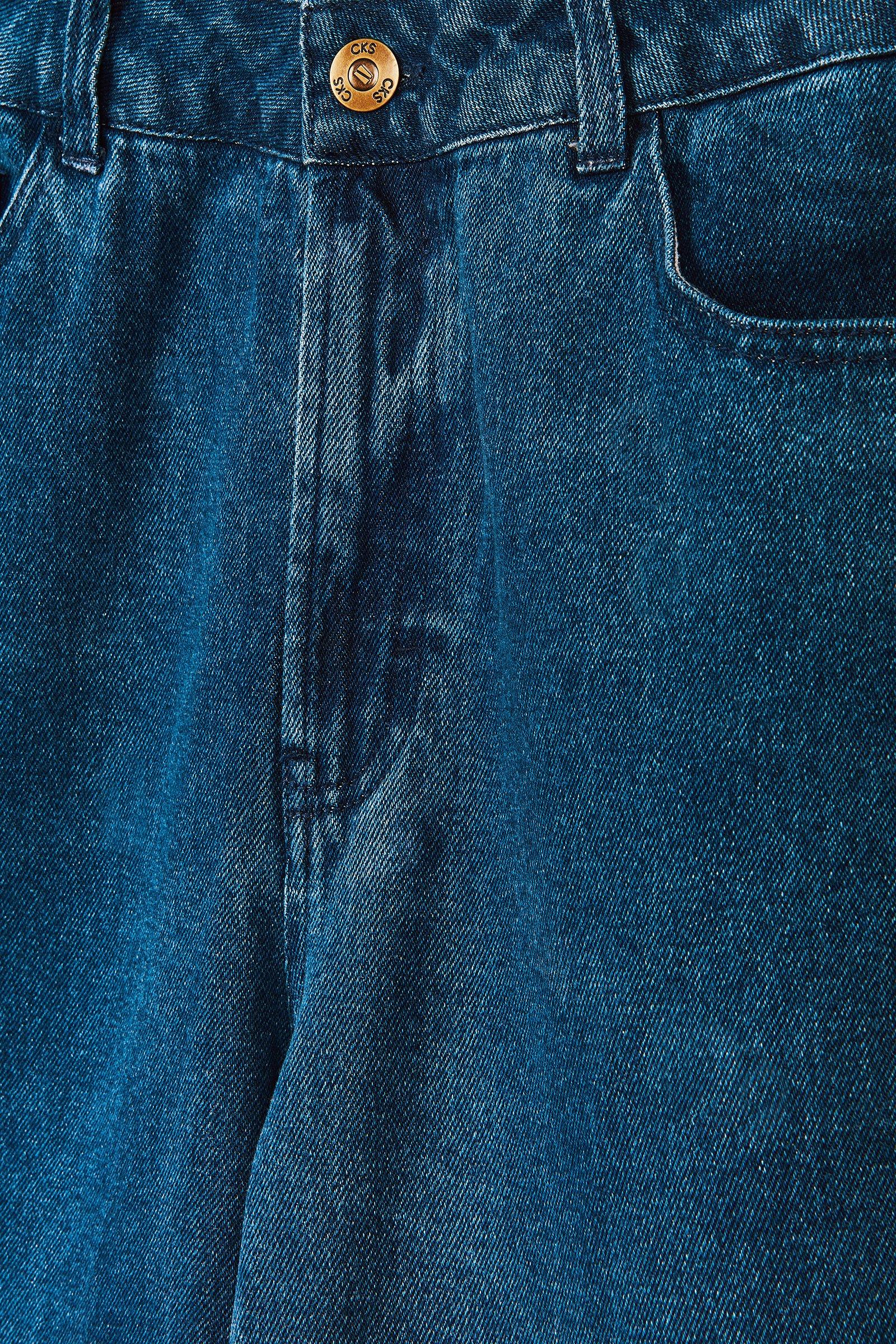 CKS Dames - PALAZZOLONG - long jeans - dark blue