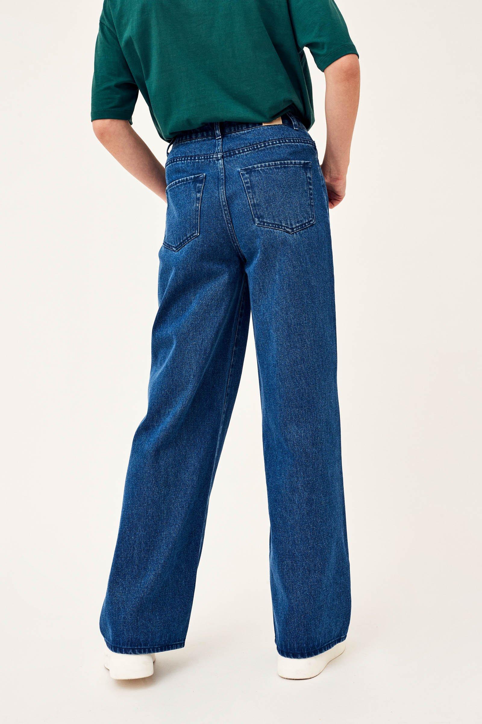 CKS Dames - PALAZZOLONG - long jeans - dark blue