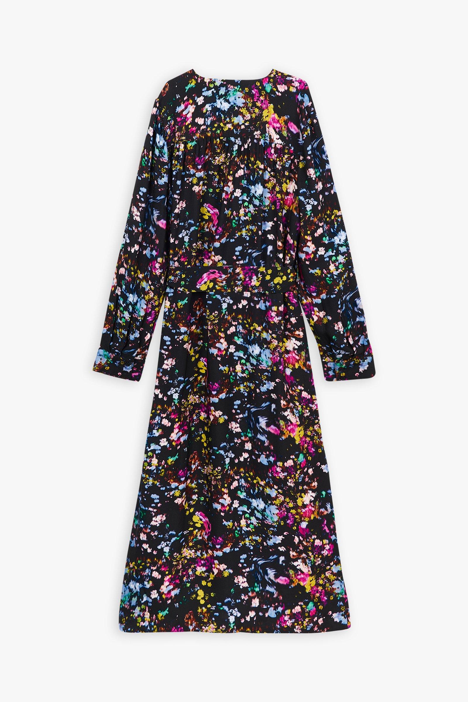 CKS Dames - WALKER - long dress - dark brown