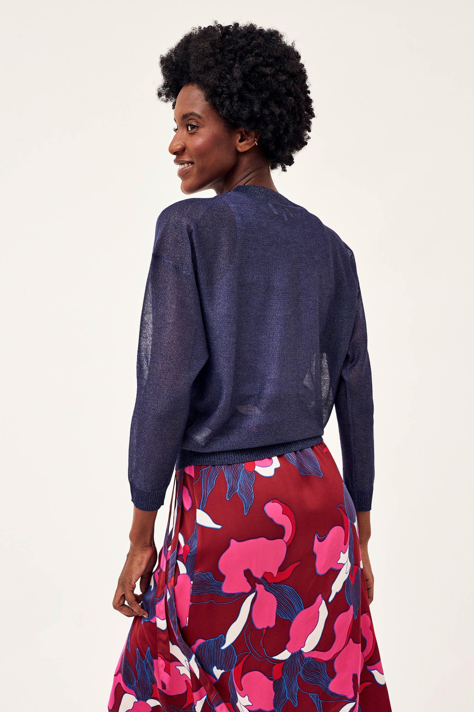 CKS Dames - GUMBAL - pullover - bleu foncé